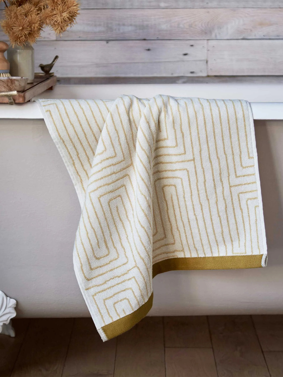 Pia Hand Towel Warm Ochre