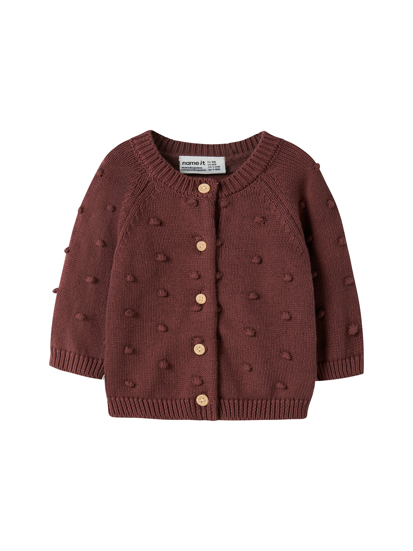 Organic Cotton Knitted Cardigan
