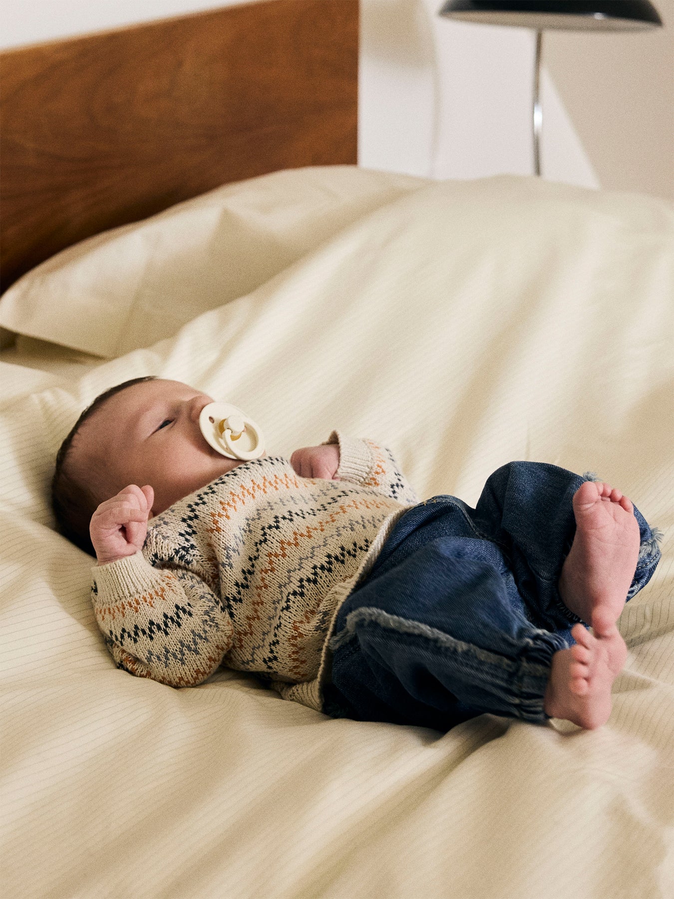 Organic Cotton Knitted Sweatshirt