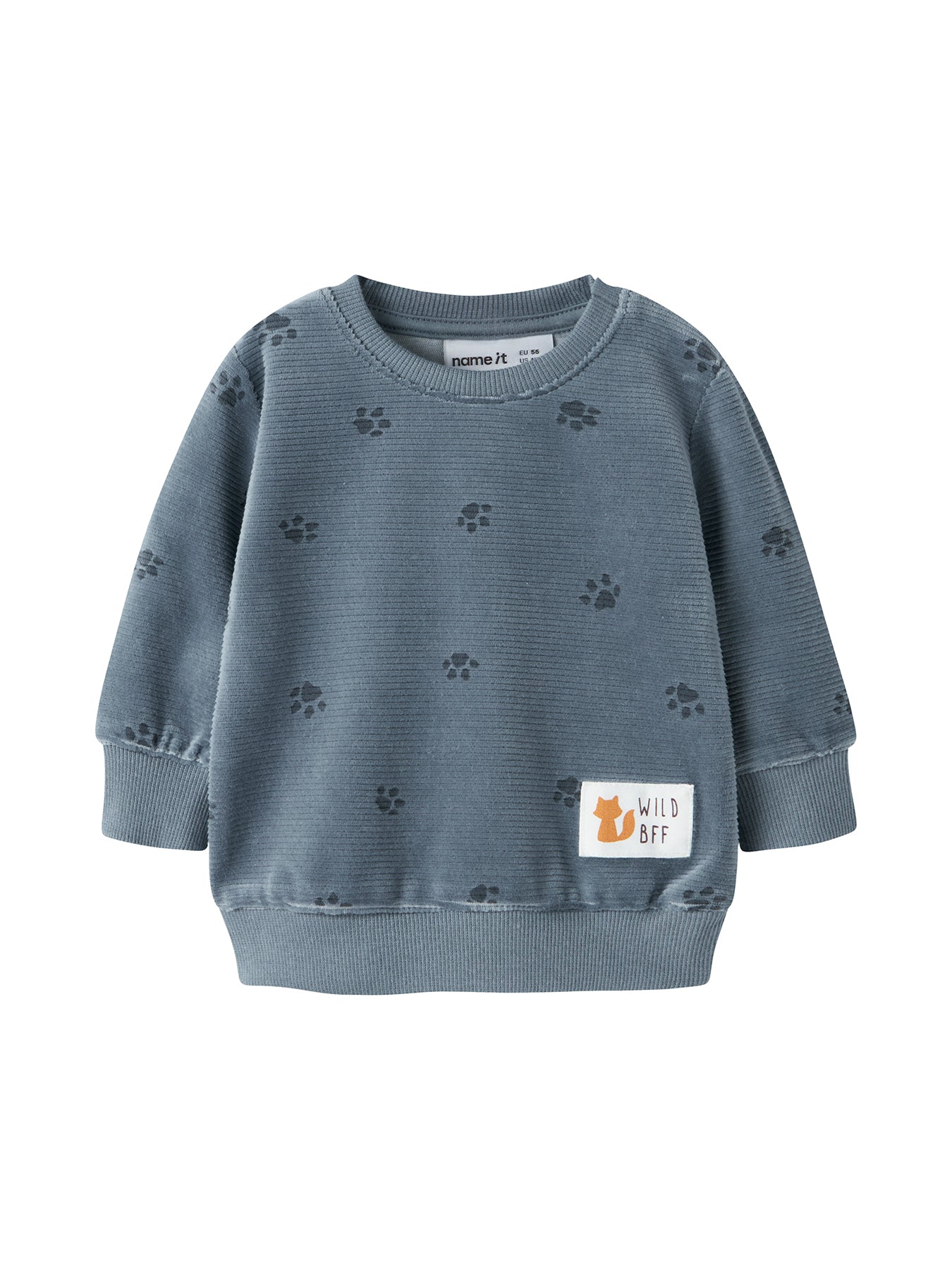 Organic Cotton Velour Sweatshirt