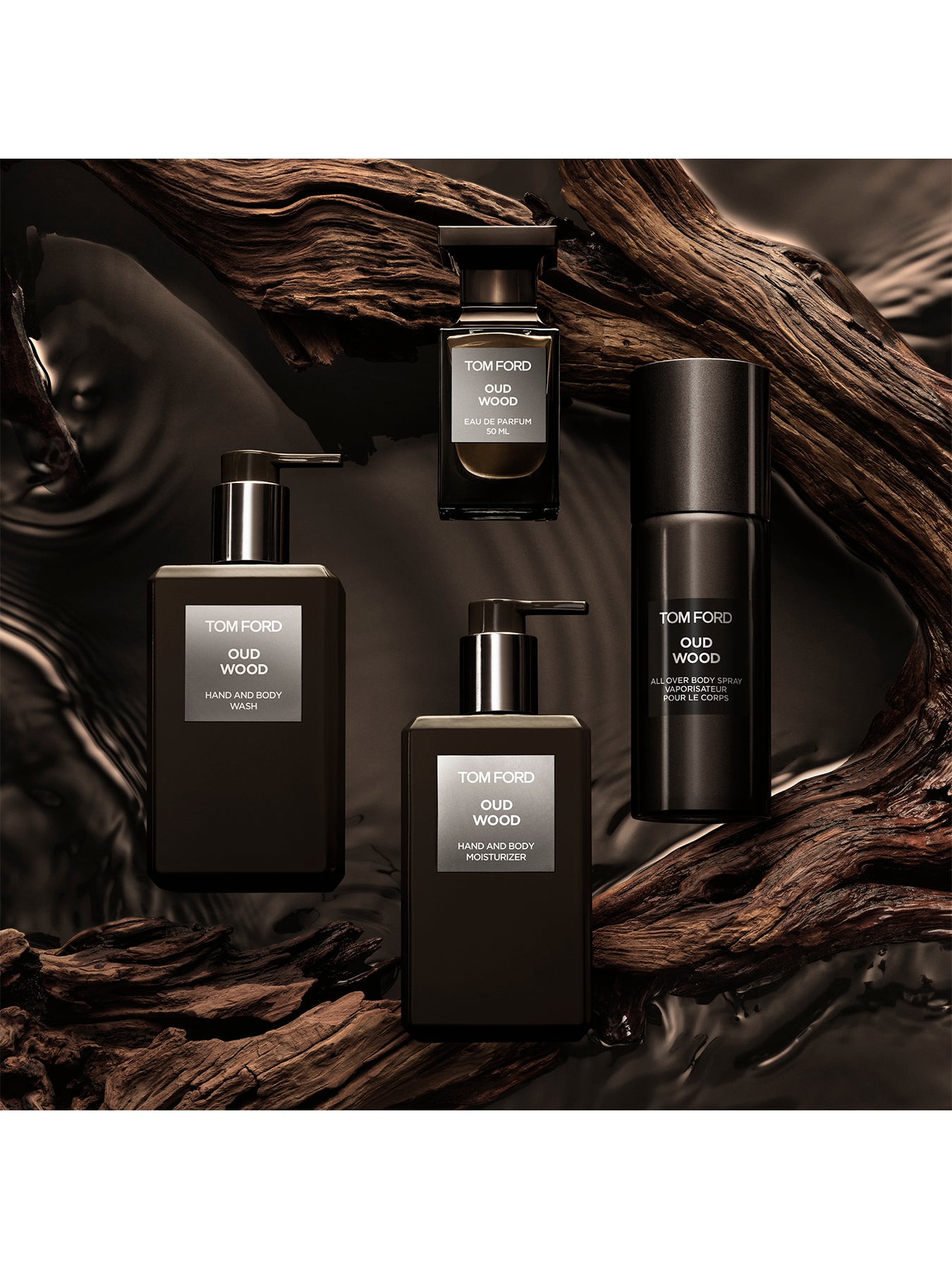 Oud Wood Hand and Body Wash 240ml