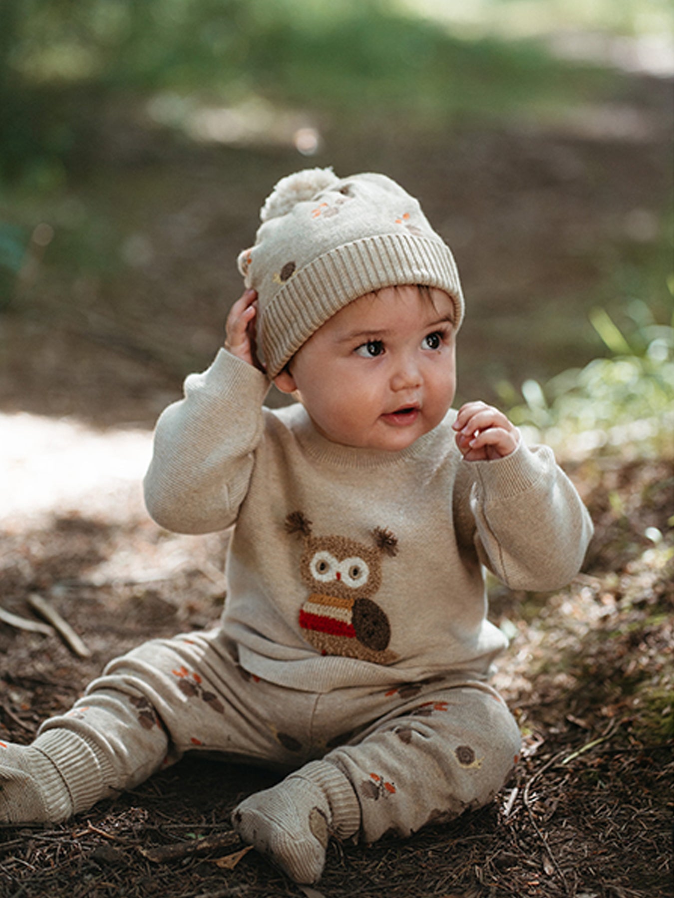 Kids' Organic Cotton & Wool Magical Forest Jumper