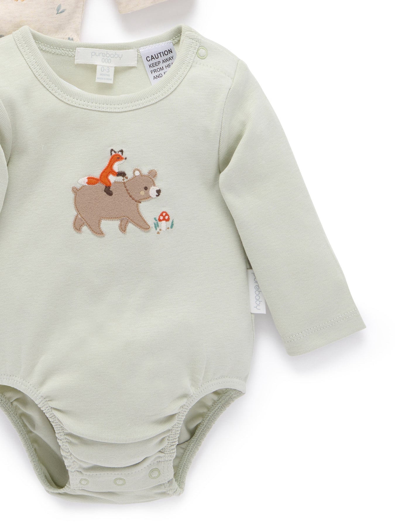Baby Organic Cotton 2-Pack Bodysuits
