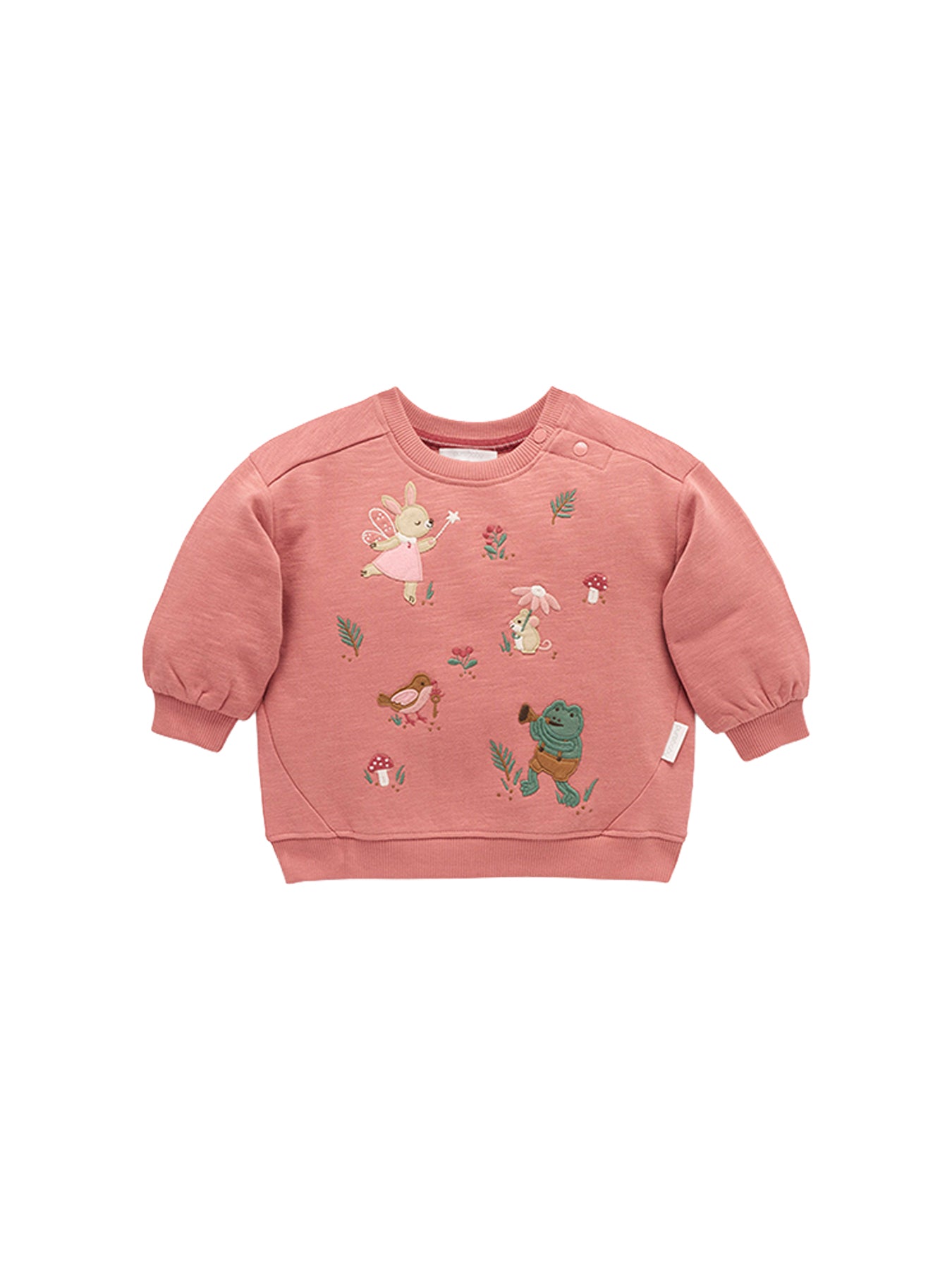 Baby Organic Cotton Embroidered Windcheater
