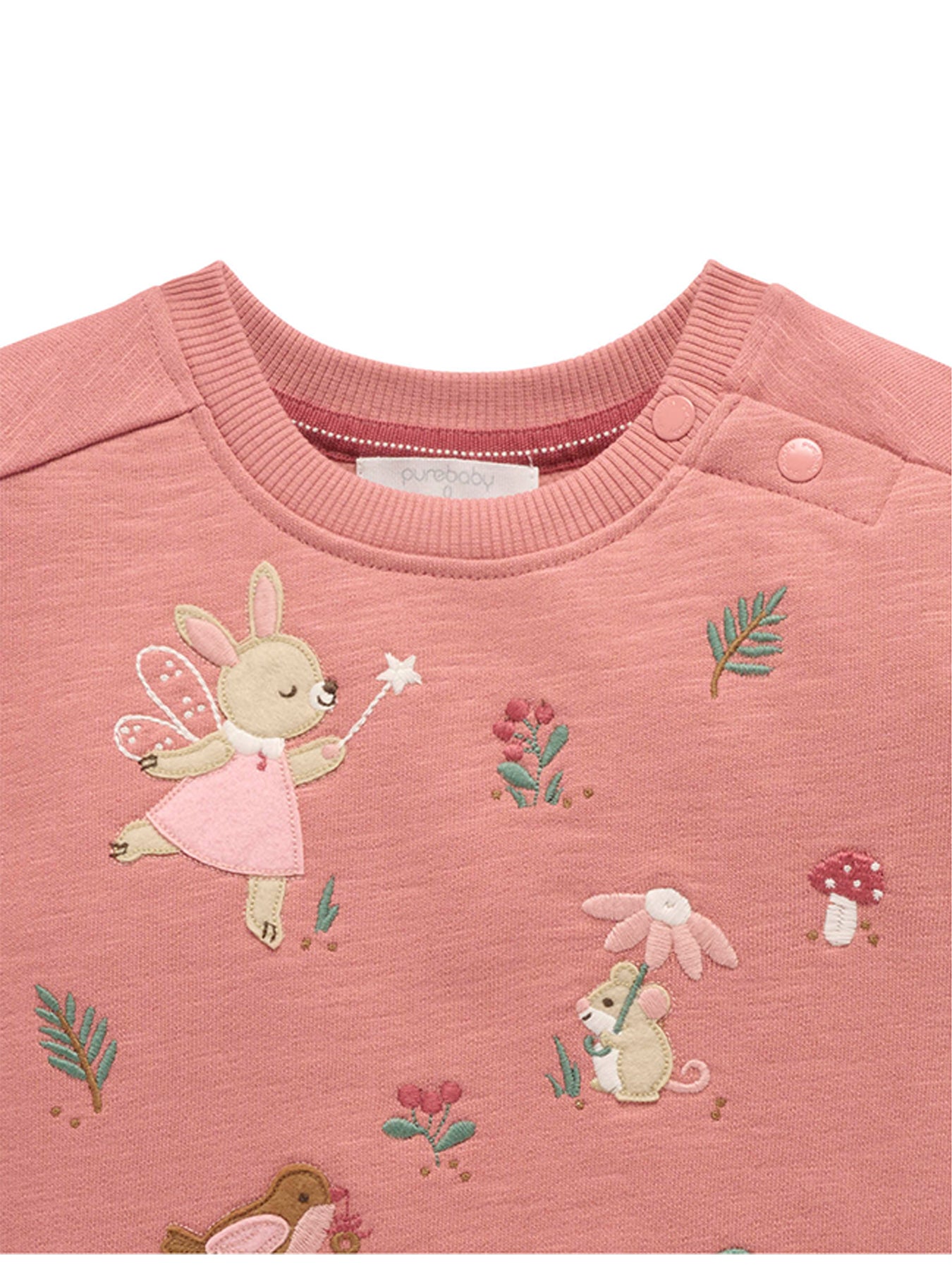 Baby Organic Cotton Embroidered Windcheater