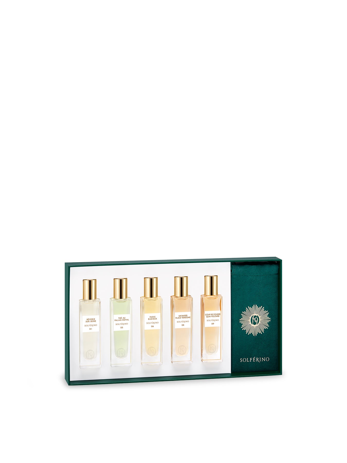 Solferino Travel Set Eau de Parfum 5 x 15ml