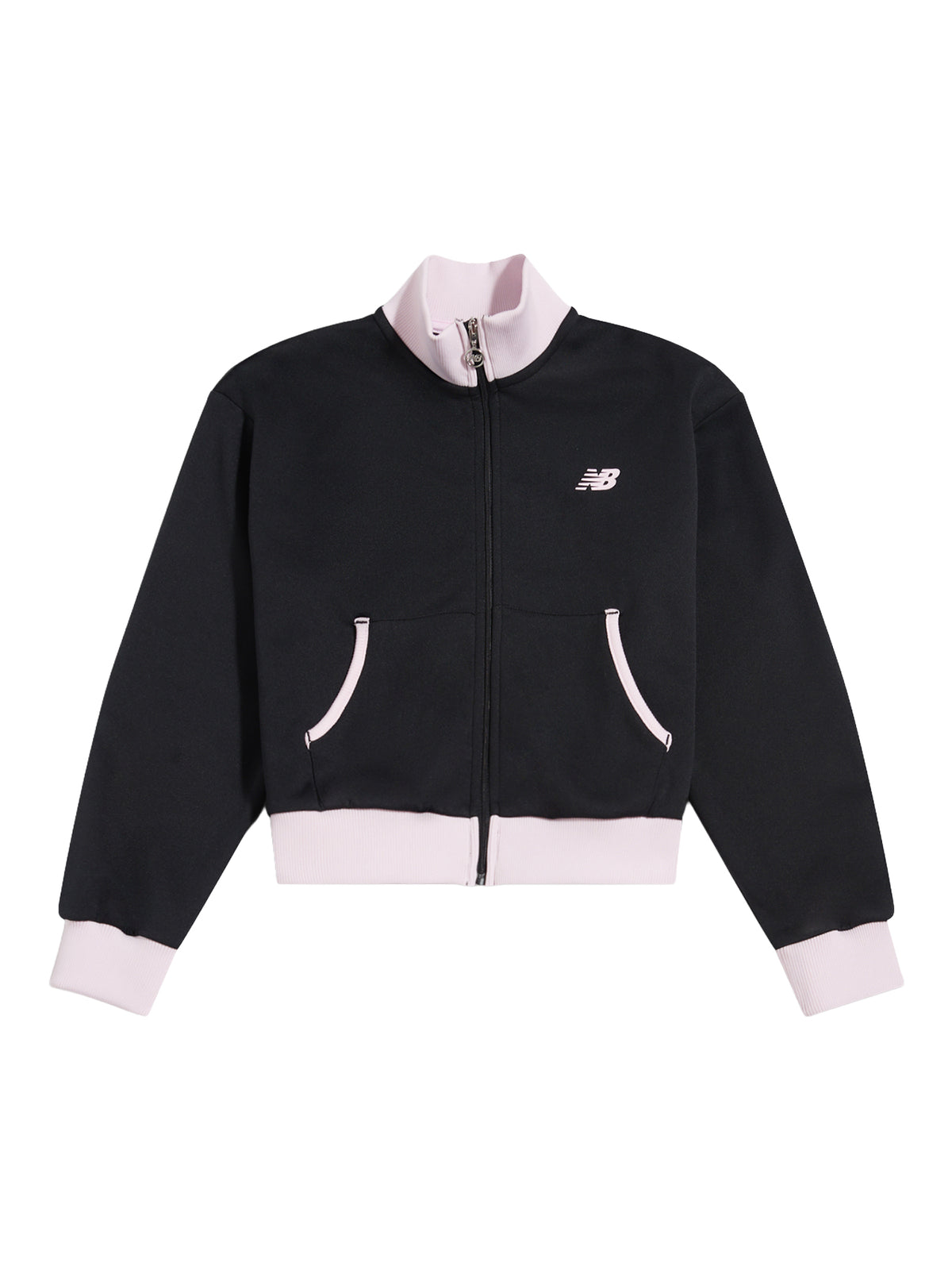 Girls' Athletics Varsity Track Jacket - Caviar