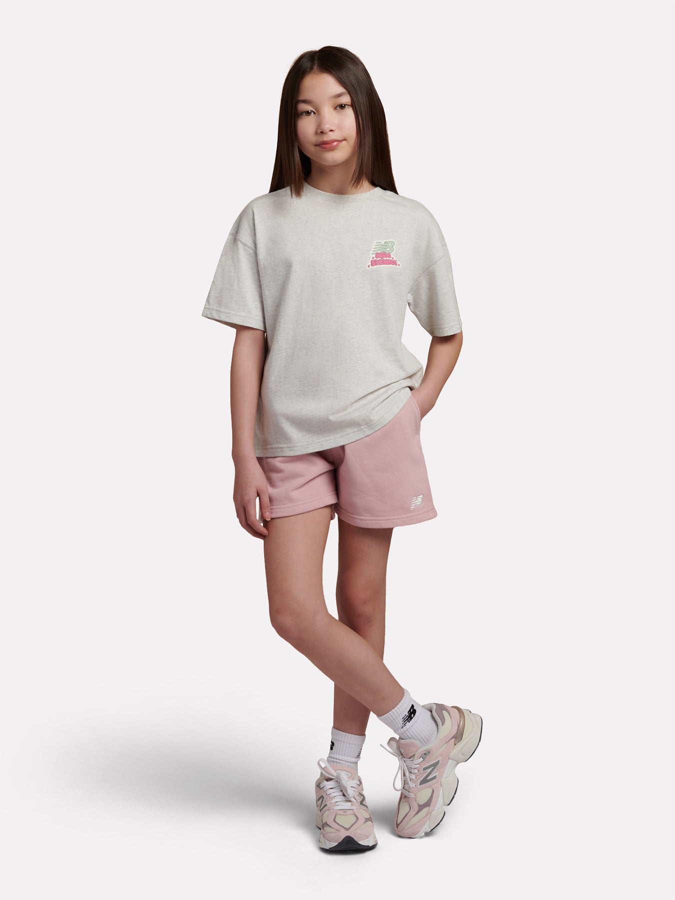 Girls Sticker Pack Graphic T-Shirt