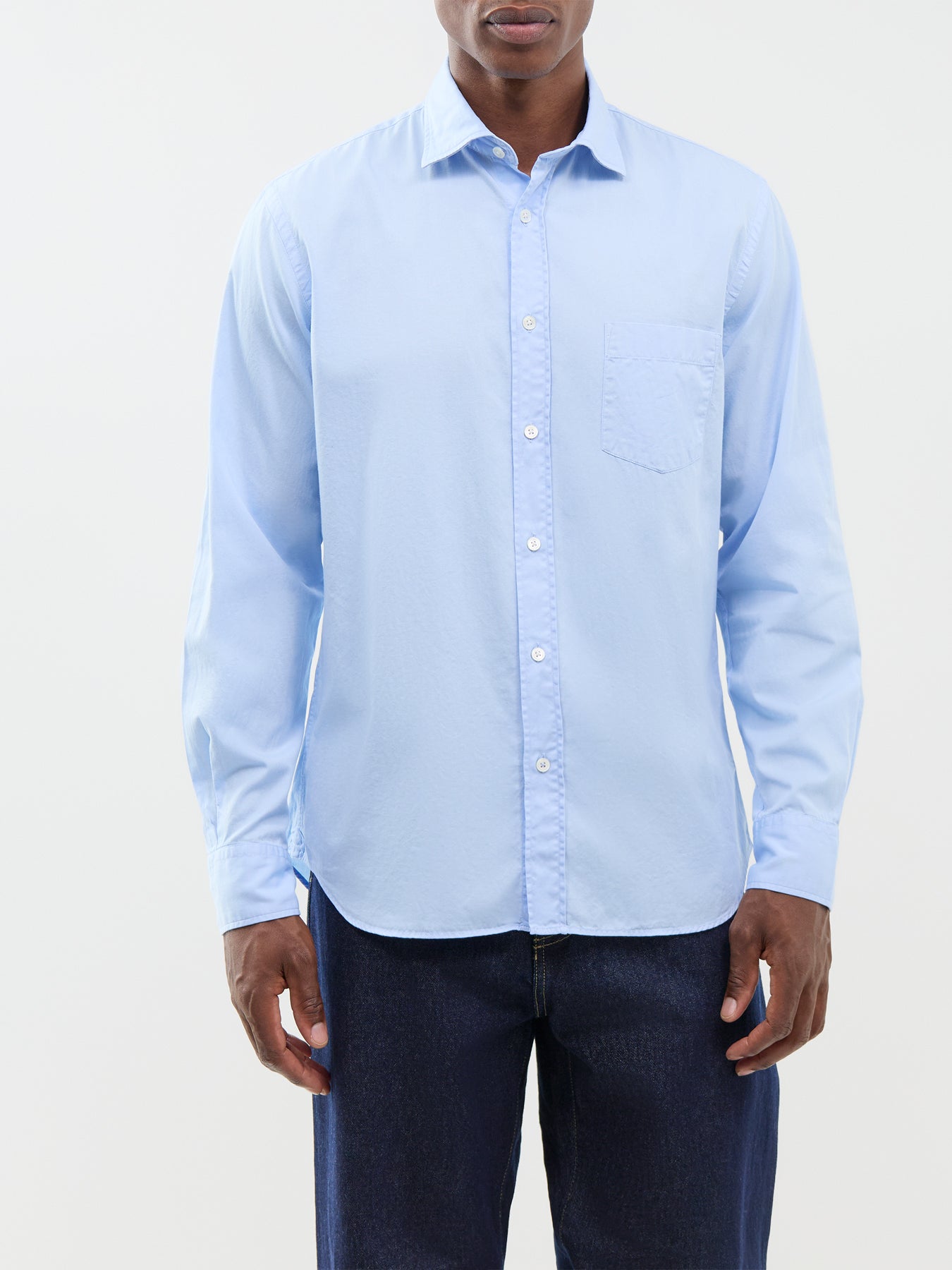 Paul Peach Twill Shirt