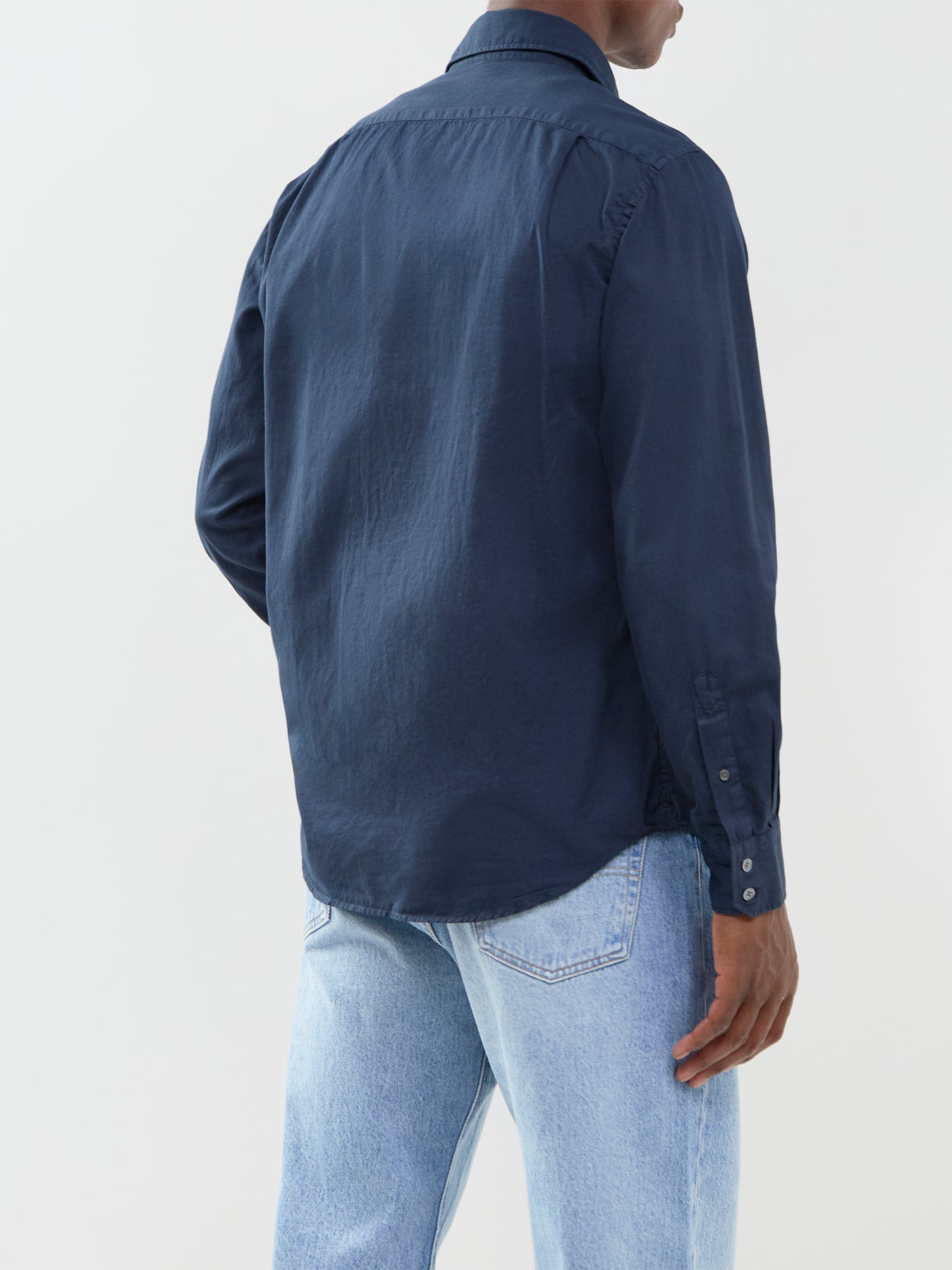 Paul Peach Twill Shirt