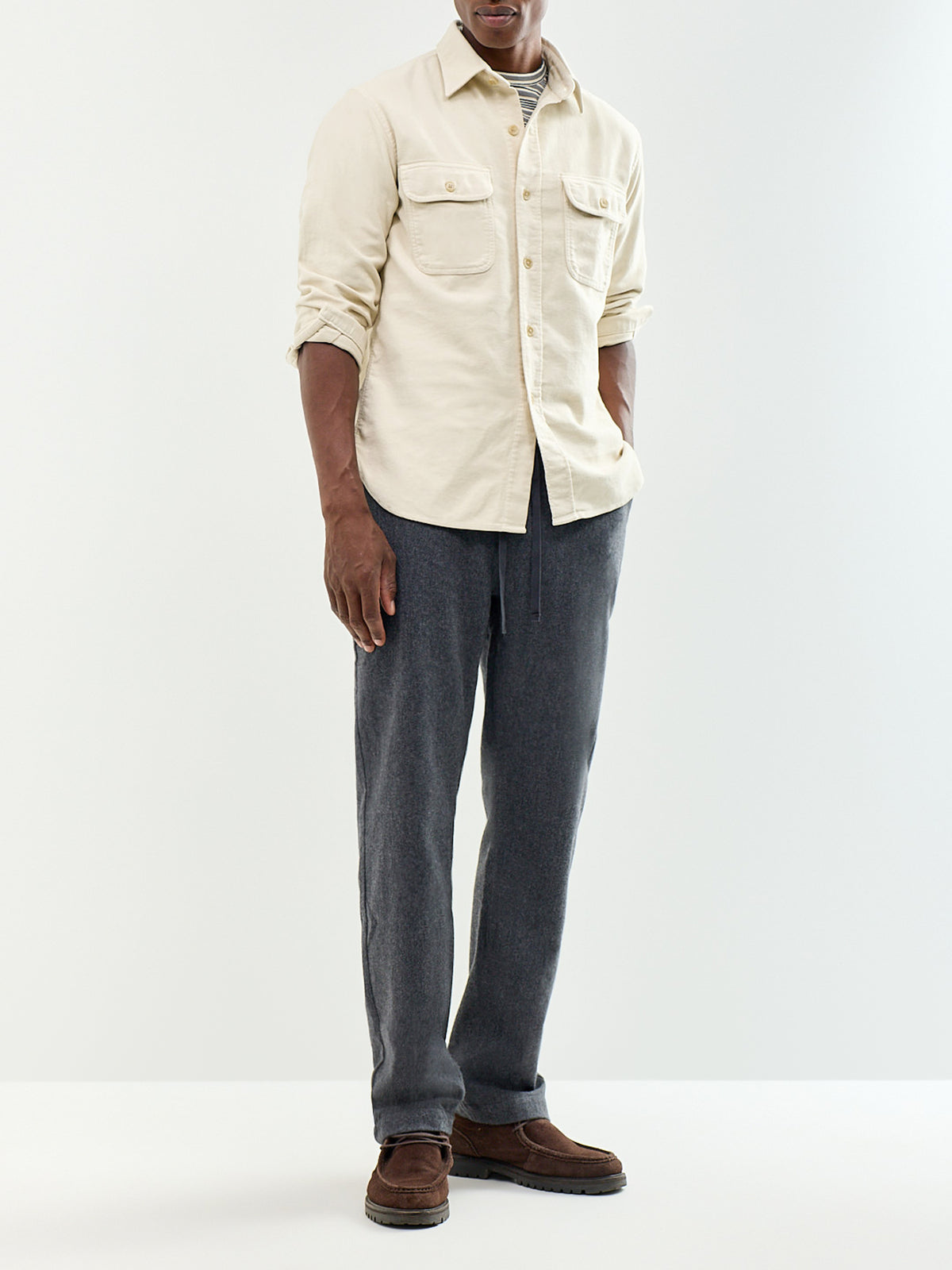 Men's Paco Cotton Chamois Long Sleeve Shirt