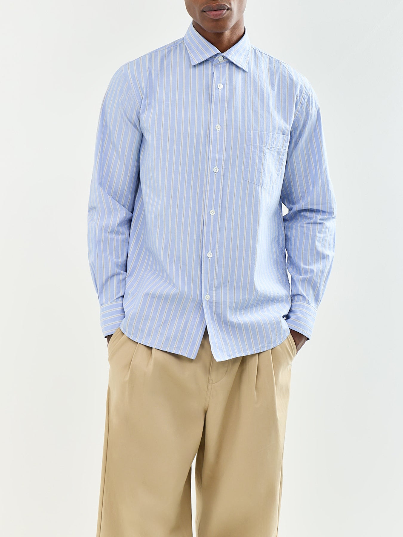 Men's Paul Cotton Poplin Long Sleeve Shirt