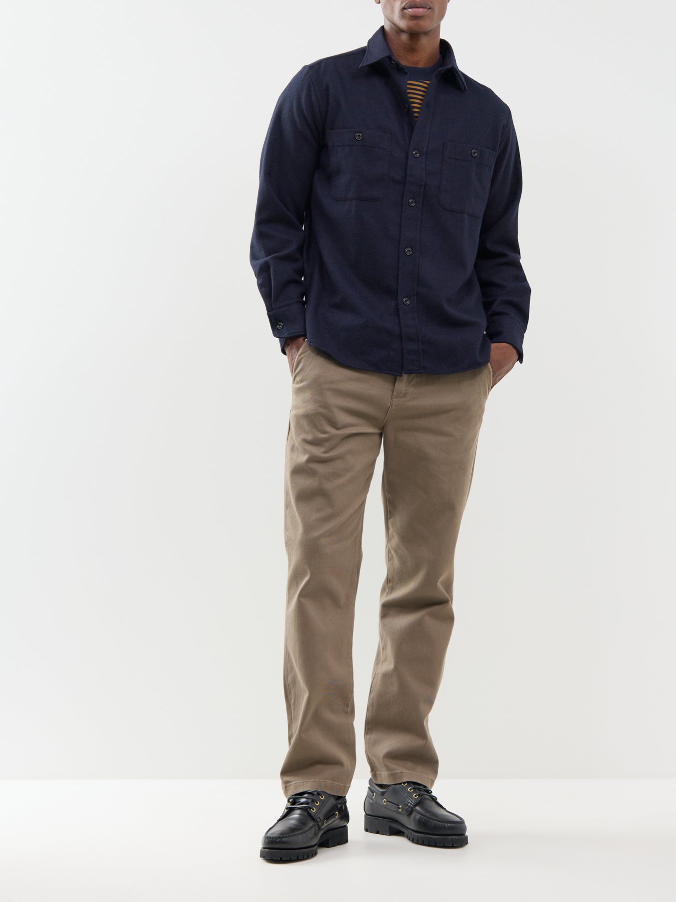 Percey Washable Wool Mix Overshirt