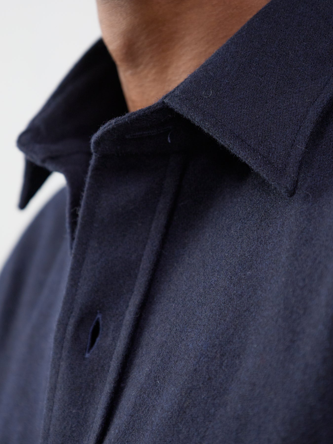 Percey Washable Wool Mix Overshirt