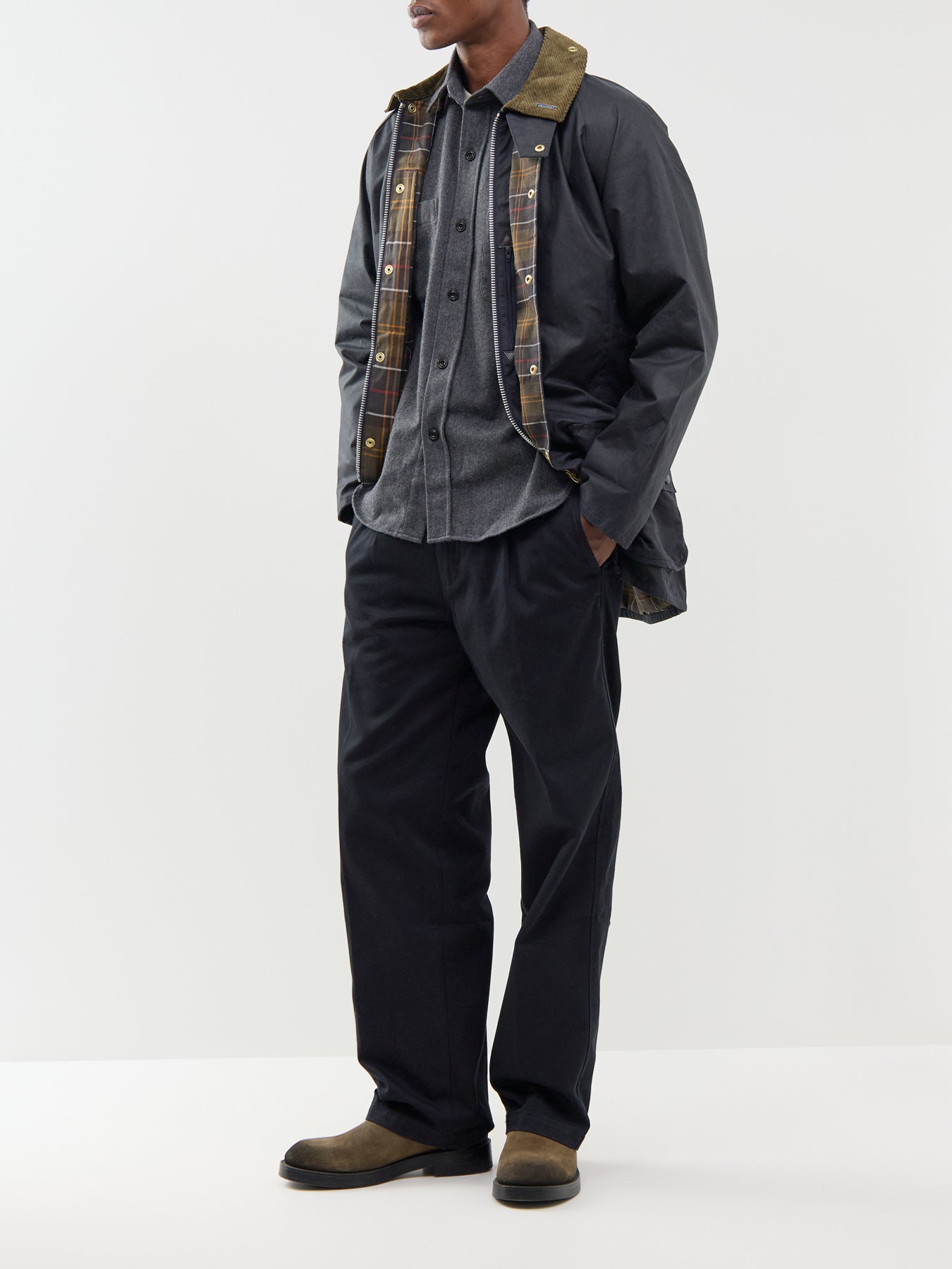 Percey Washable Wool Mix Overshirt