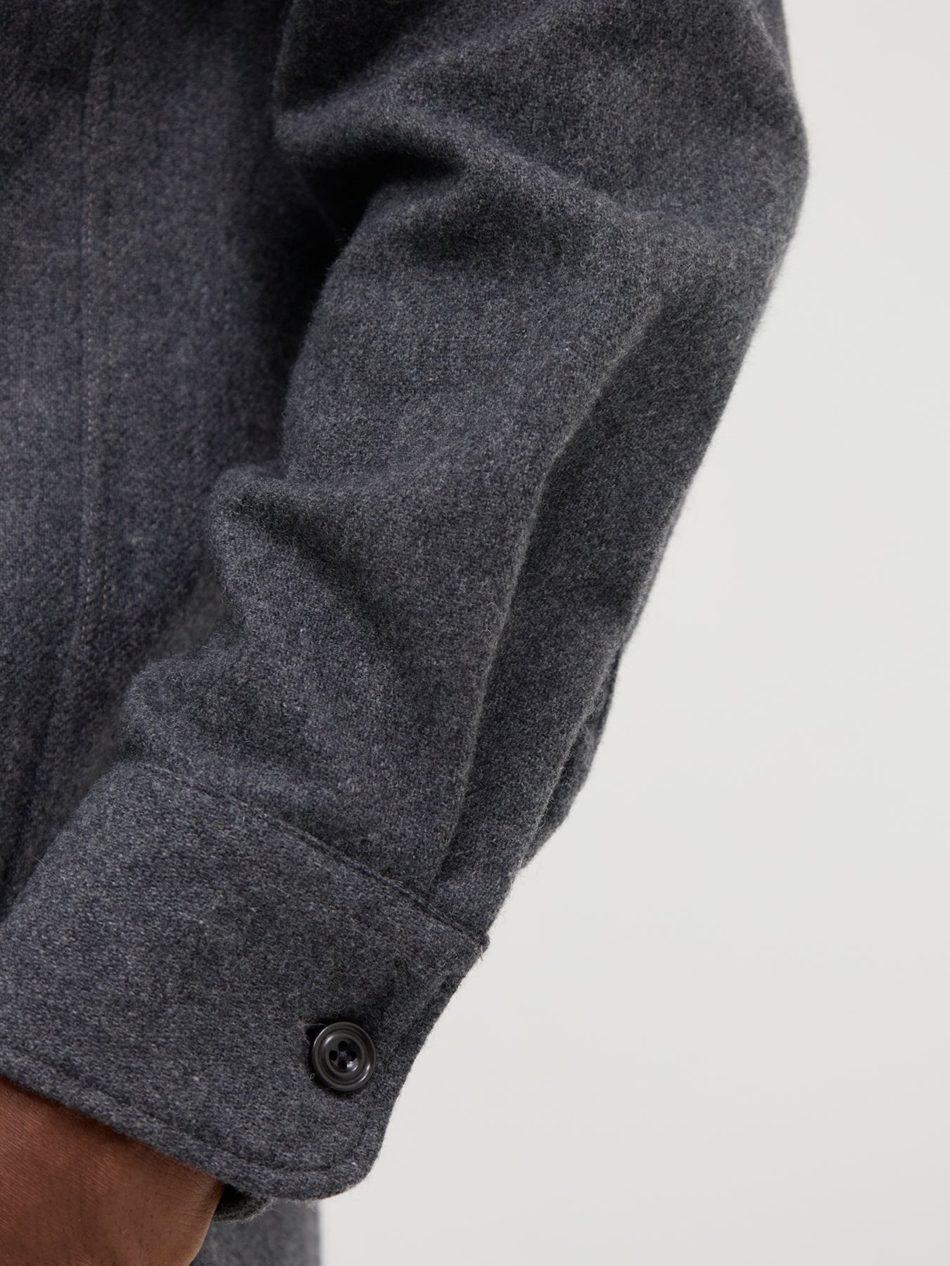 Percey Washable Wool Mix Overshirt