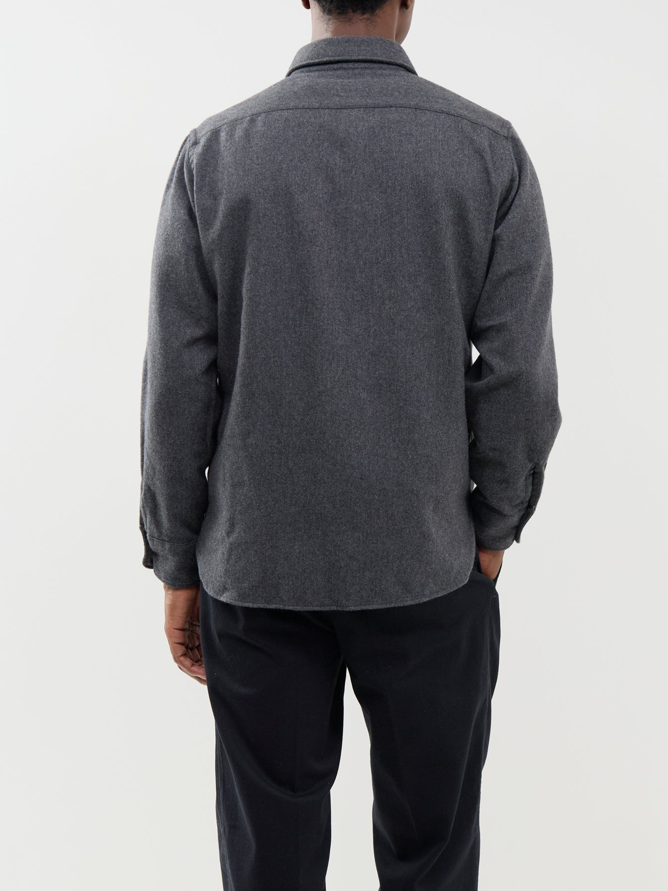 Percey Washable Wool Mix Overshirt