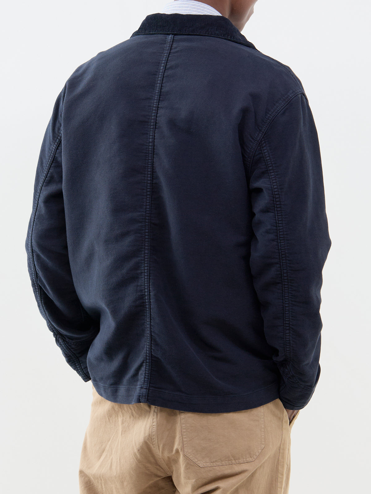 Bush Cotton Moleskin Jacket - Dark Navy