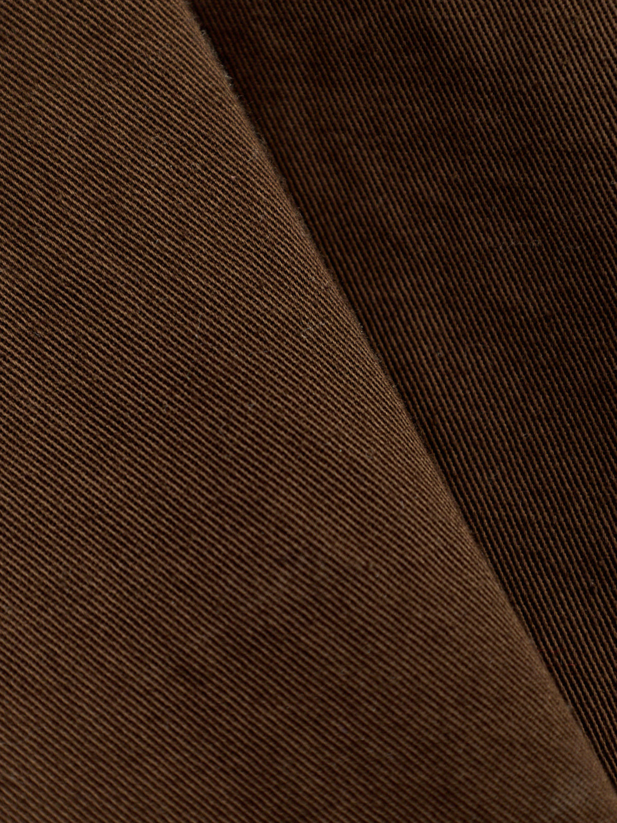 Joggy Cotton Drawstring Chinos Brown