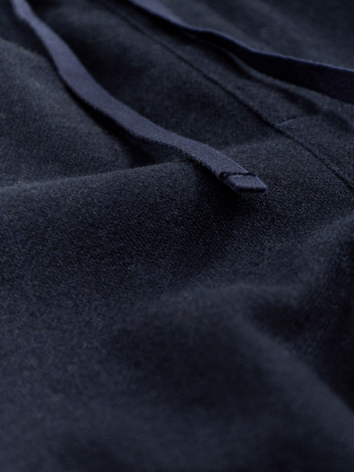 Men's Washable Wool Blend Joggy Drawstring Trousers
