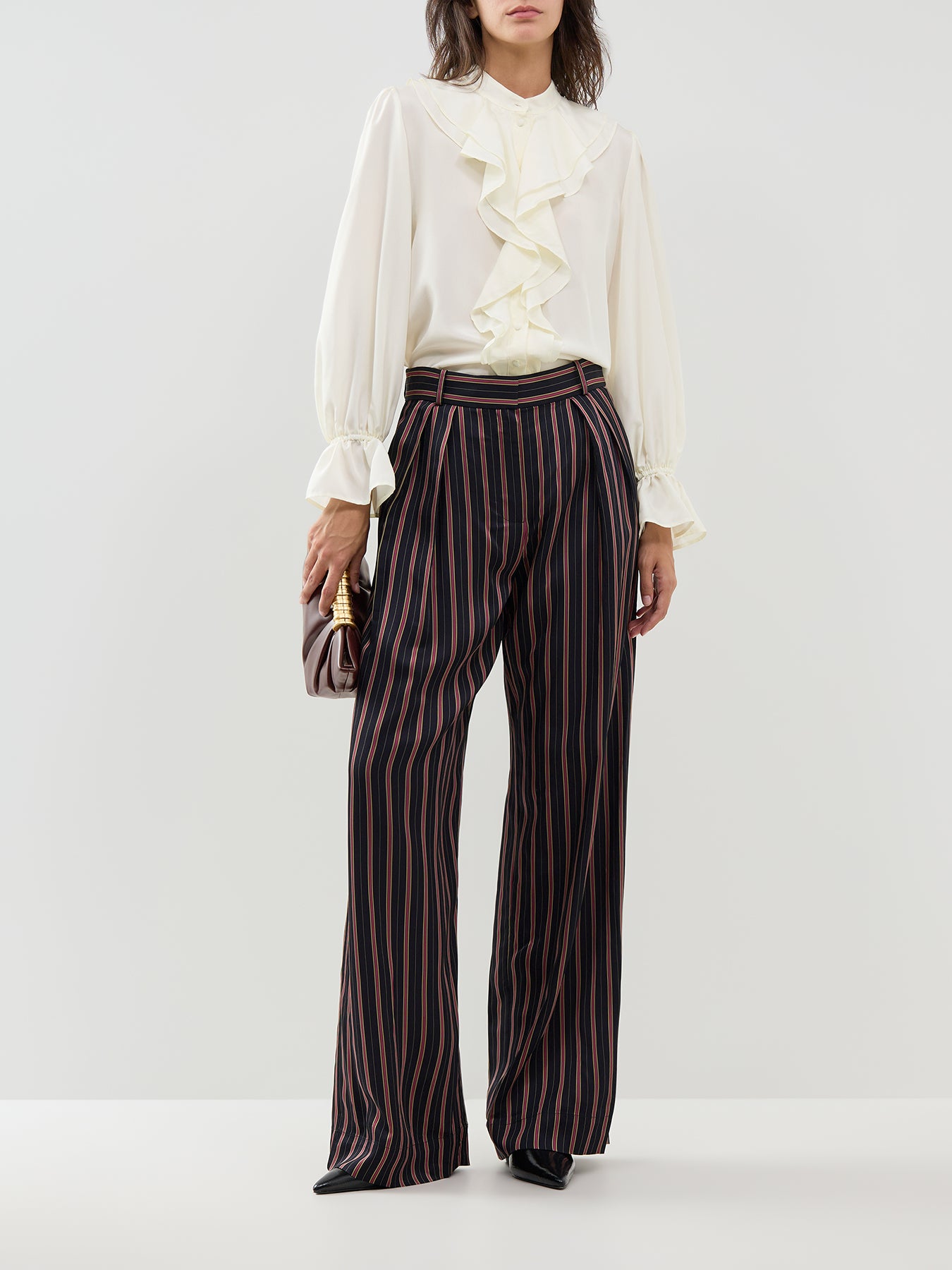 Valiant Pleat-Front Trousers