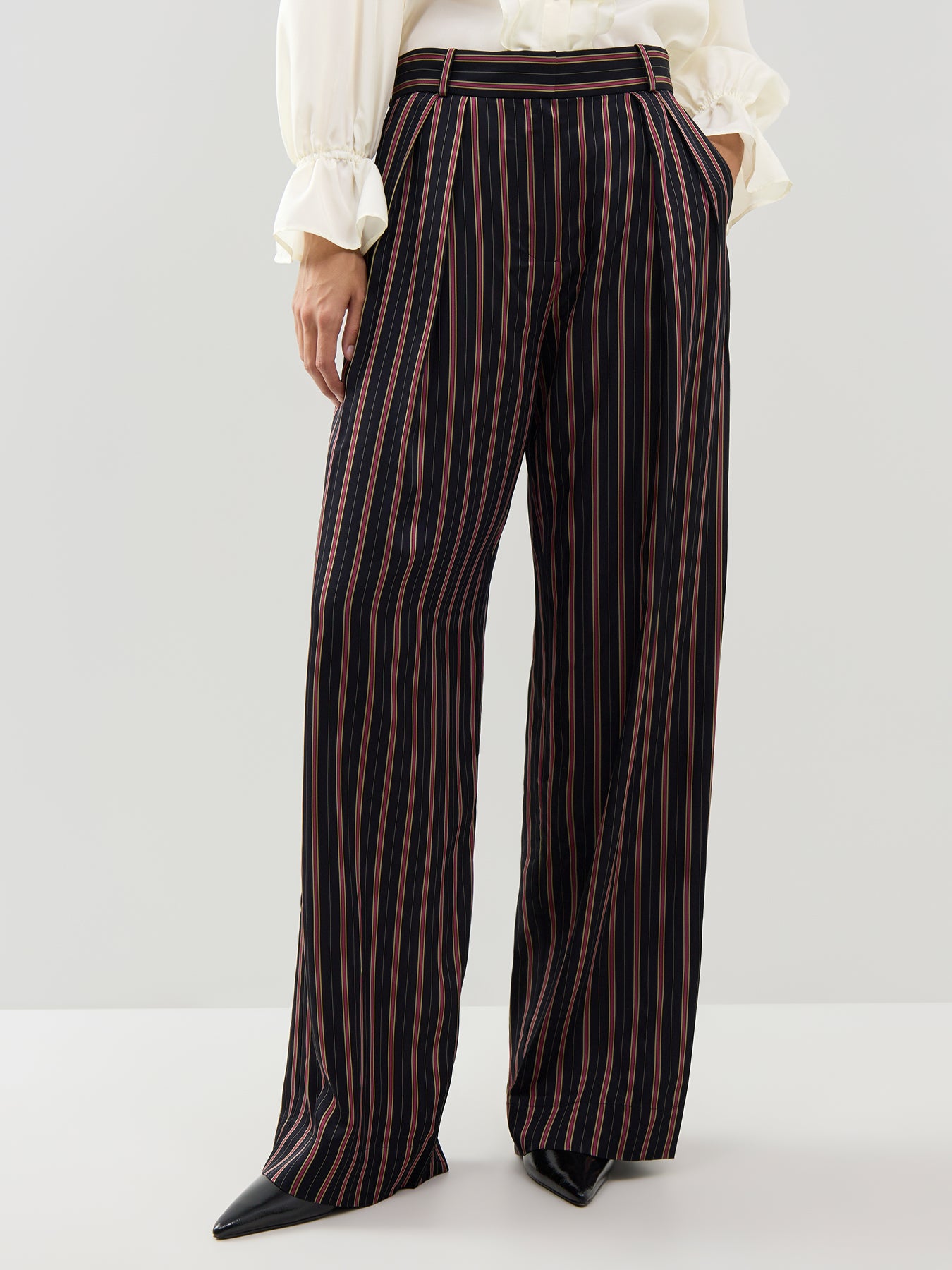 Valiant Pleat-Front Trousers