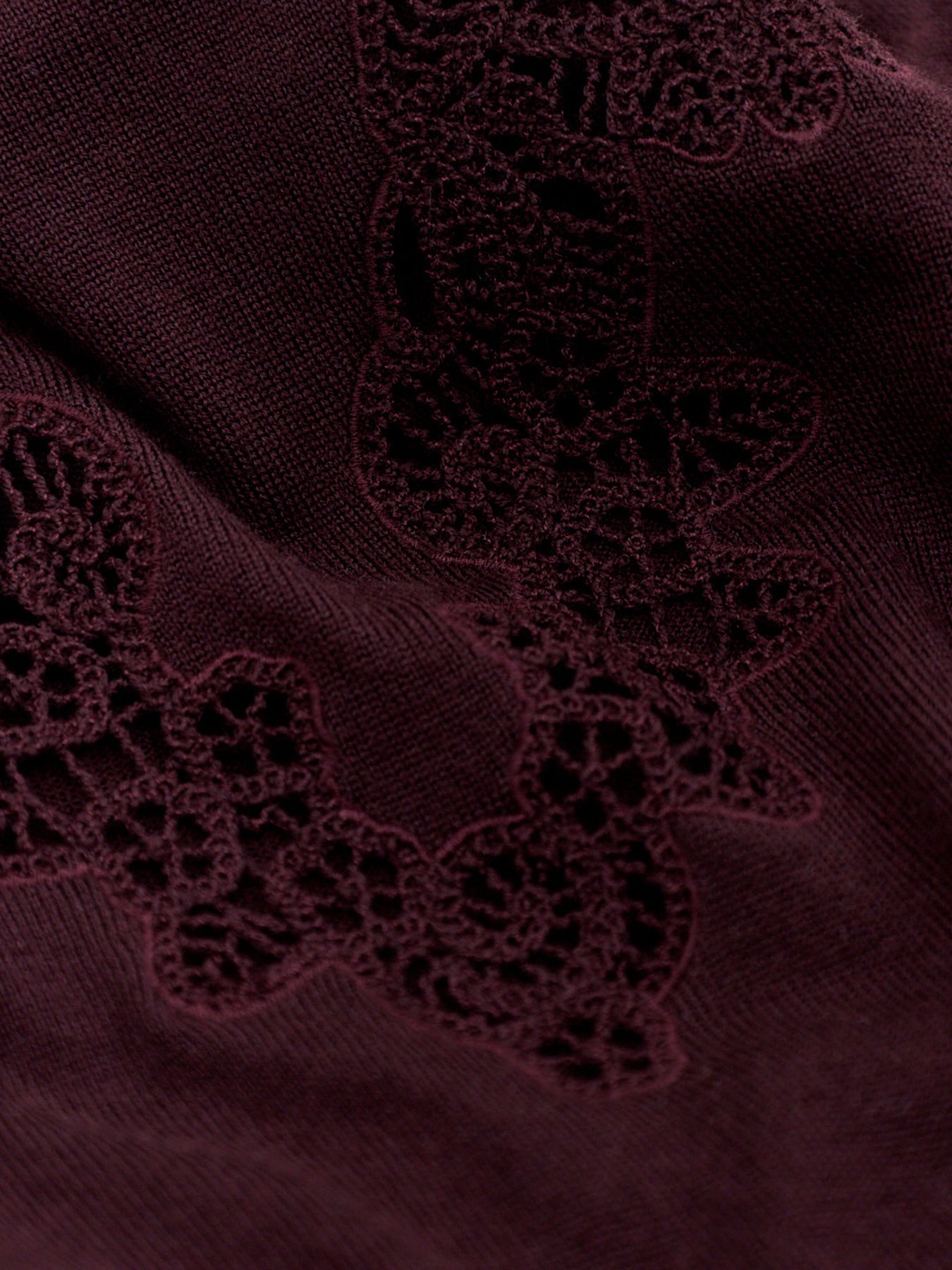 Wool Valiant Merino Lace Turtleneck
