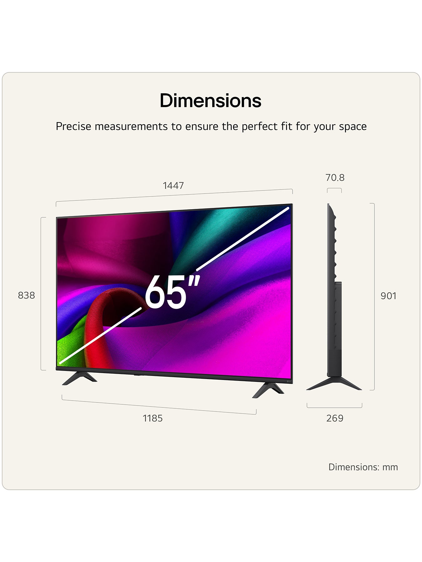 NU900 65 Inch 4K UHD Smart TV 2026
