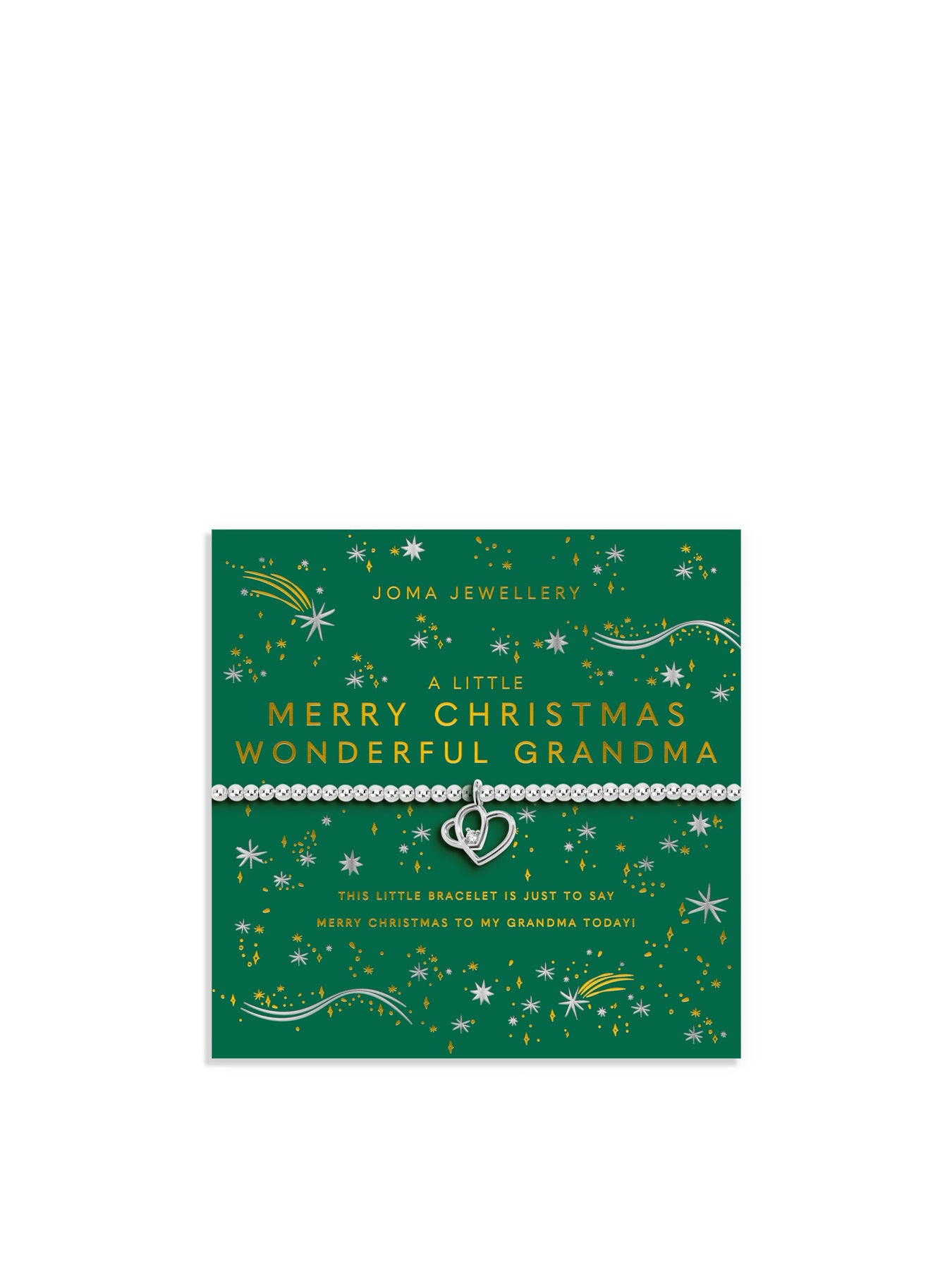 Merry Christmas Wonderful Grandma Bracelet