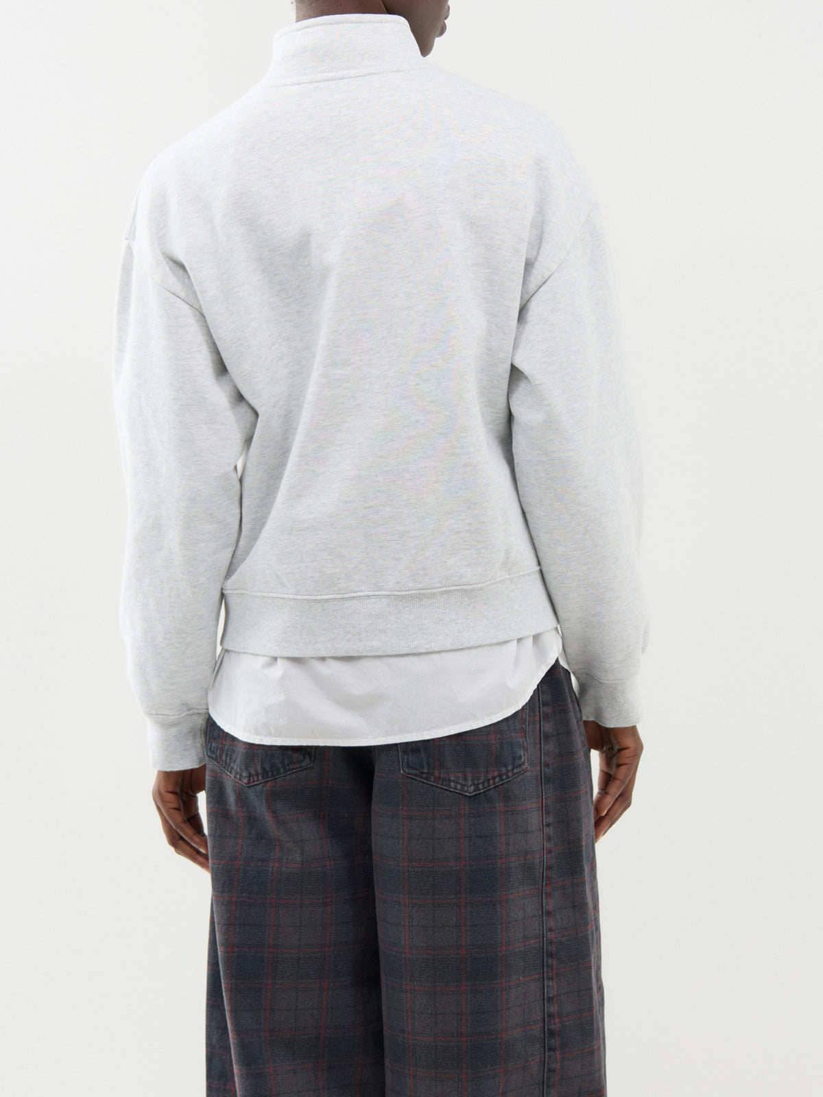WIP Cotton Blend Jacket – Ash Heather