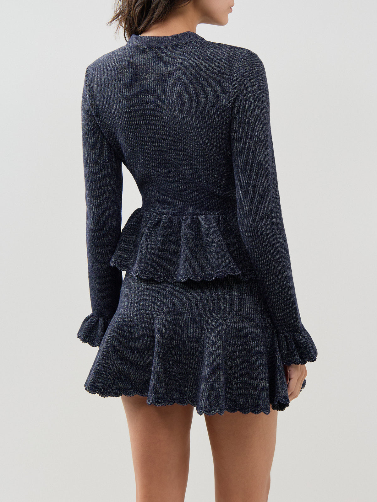 Textured Knit Mini Dress