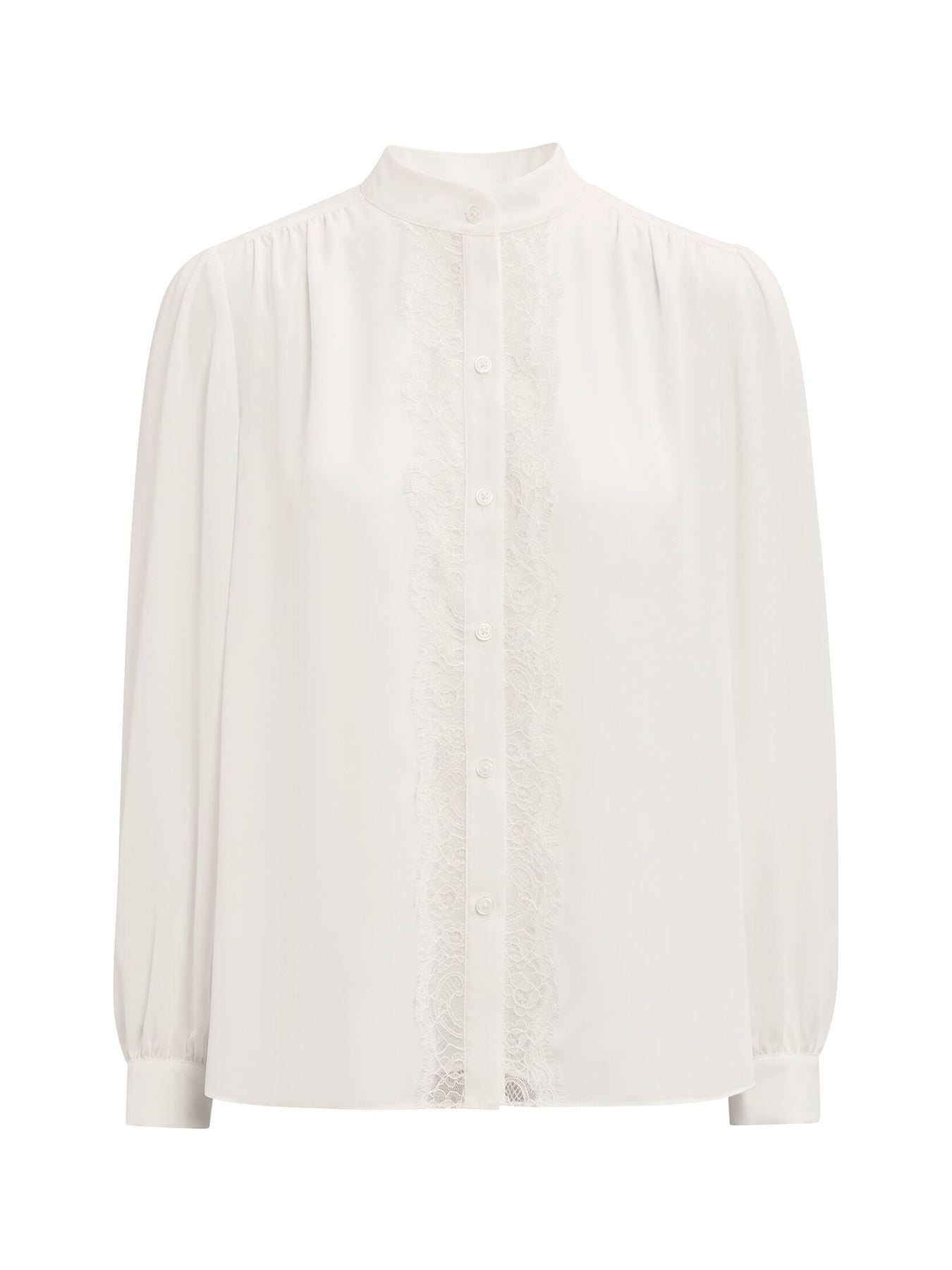 Poppy Lace Trim Blouse