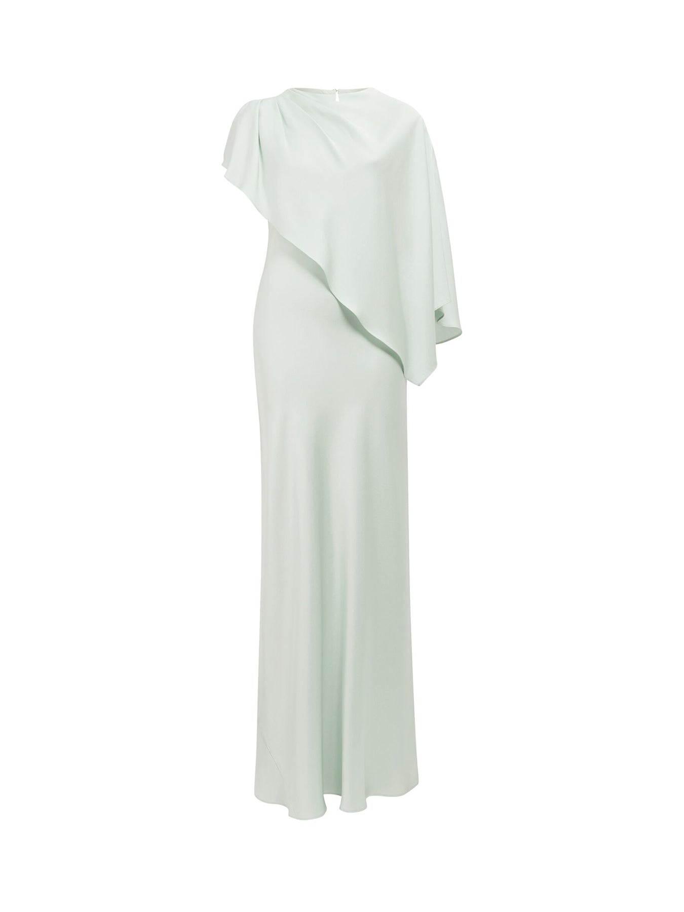 Zinnia Cape Maxi Dress Green