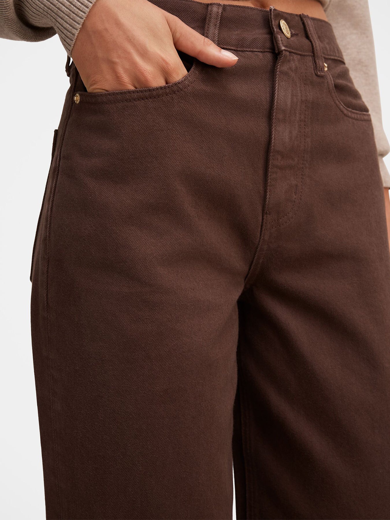 Gia High Rise Wide Leg Jeans
