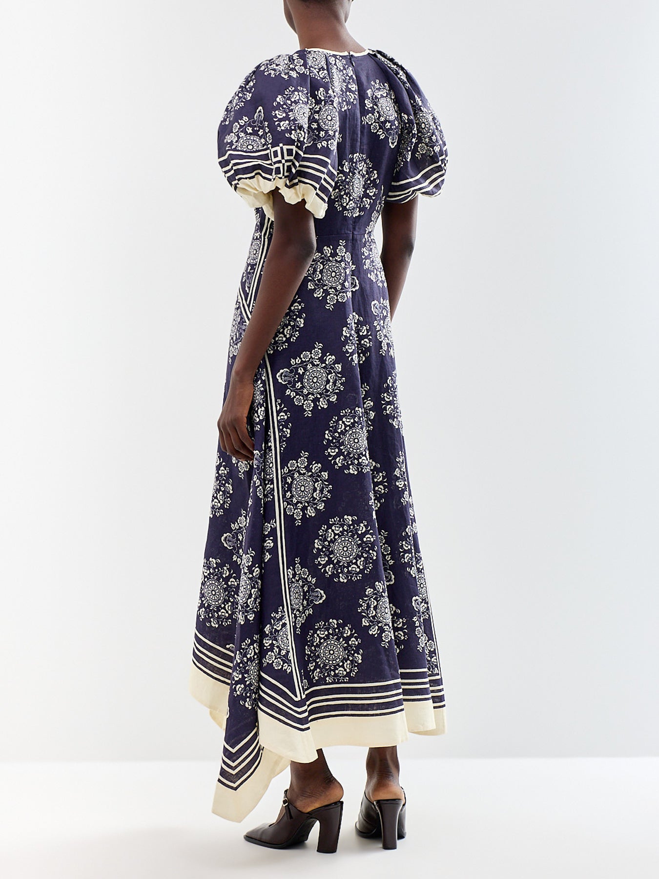 Banderra European Linen Midi Dress
