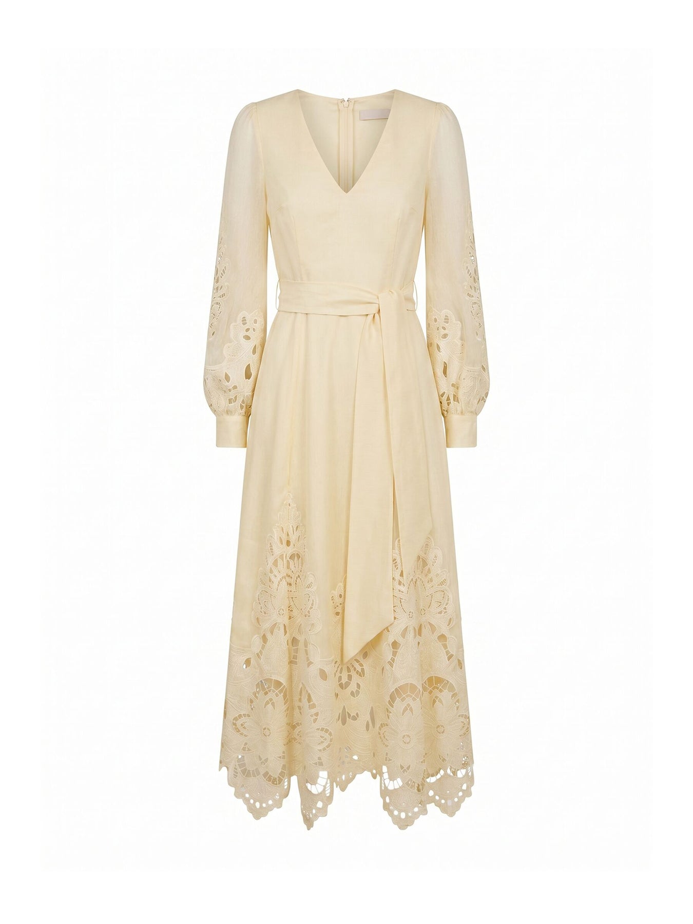 Ashlee Embroidered Long Sleeve Maxi Dress