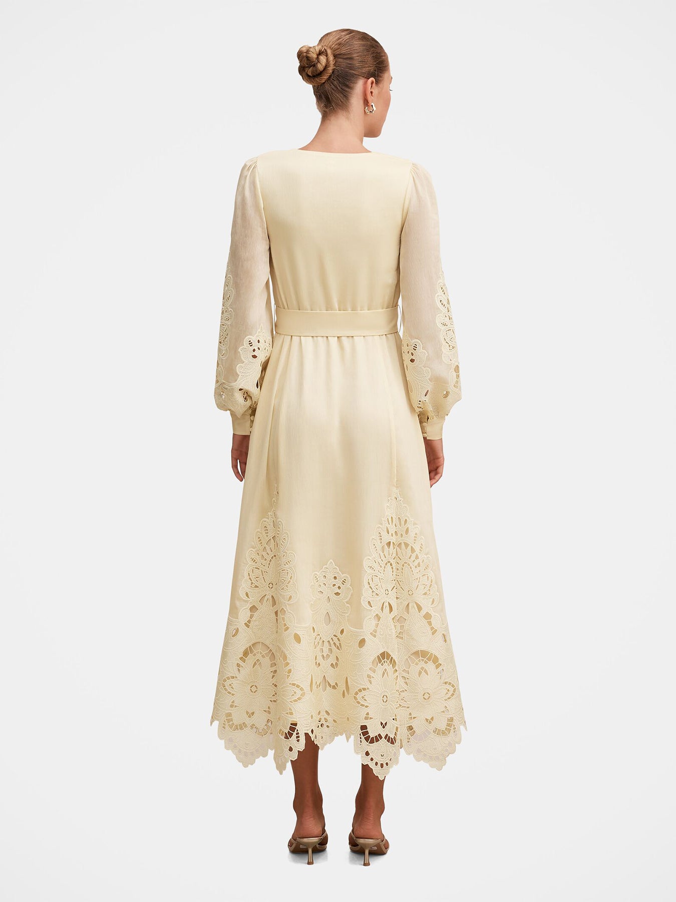 Ashlee Embroidered Long Sleeve Maxi Dress