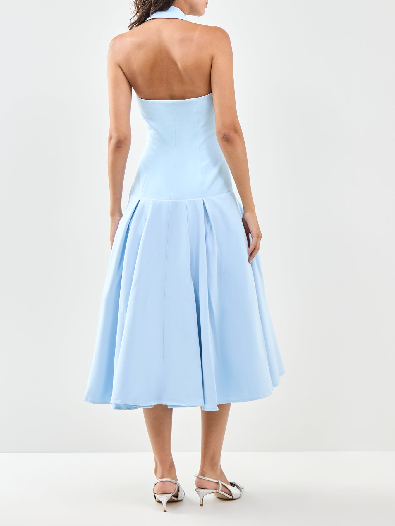 Elise Midi Dress Blue
