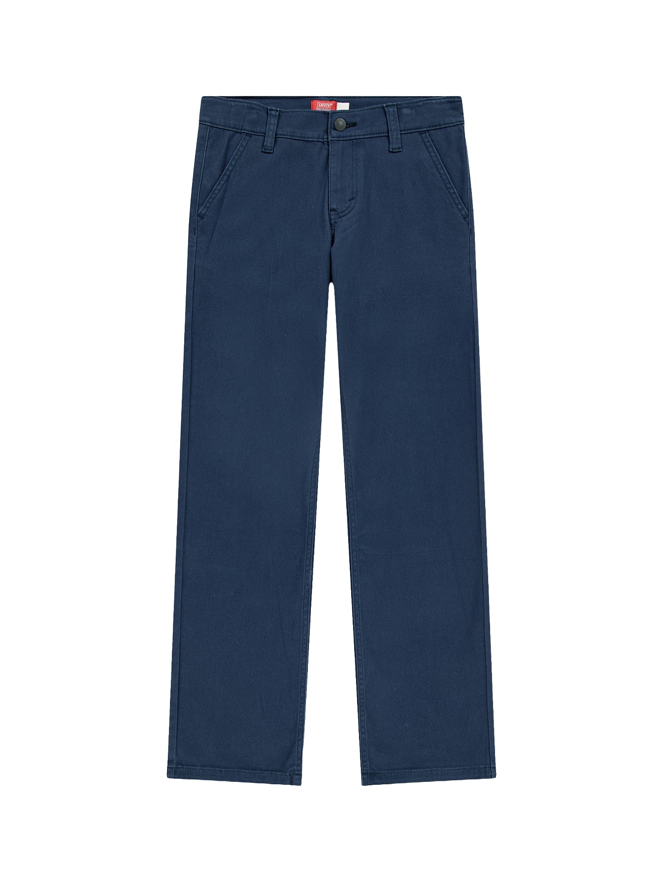 Boys XX Relaxed Straight Chinos Blue