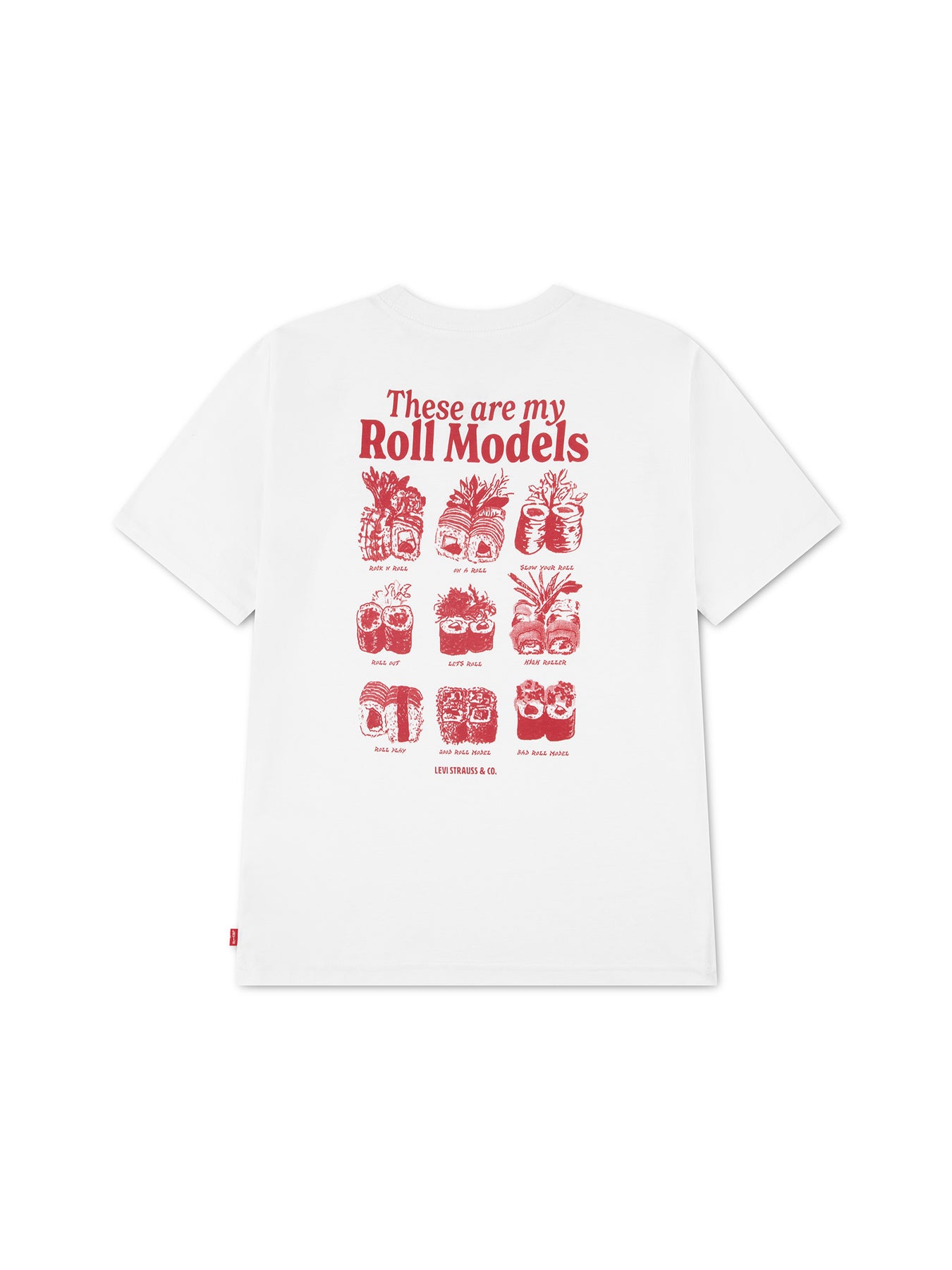 Boys Roll Models T-Shirt White
