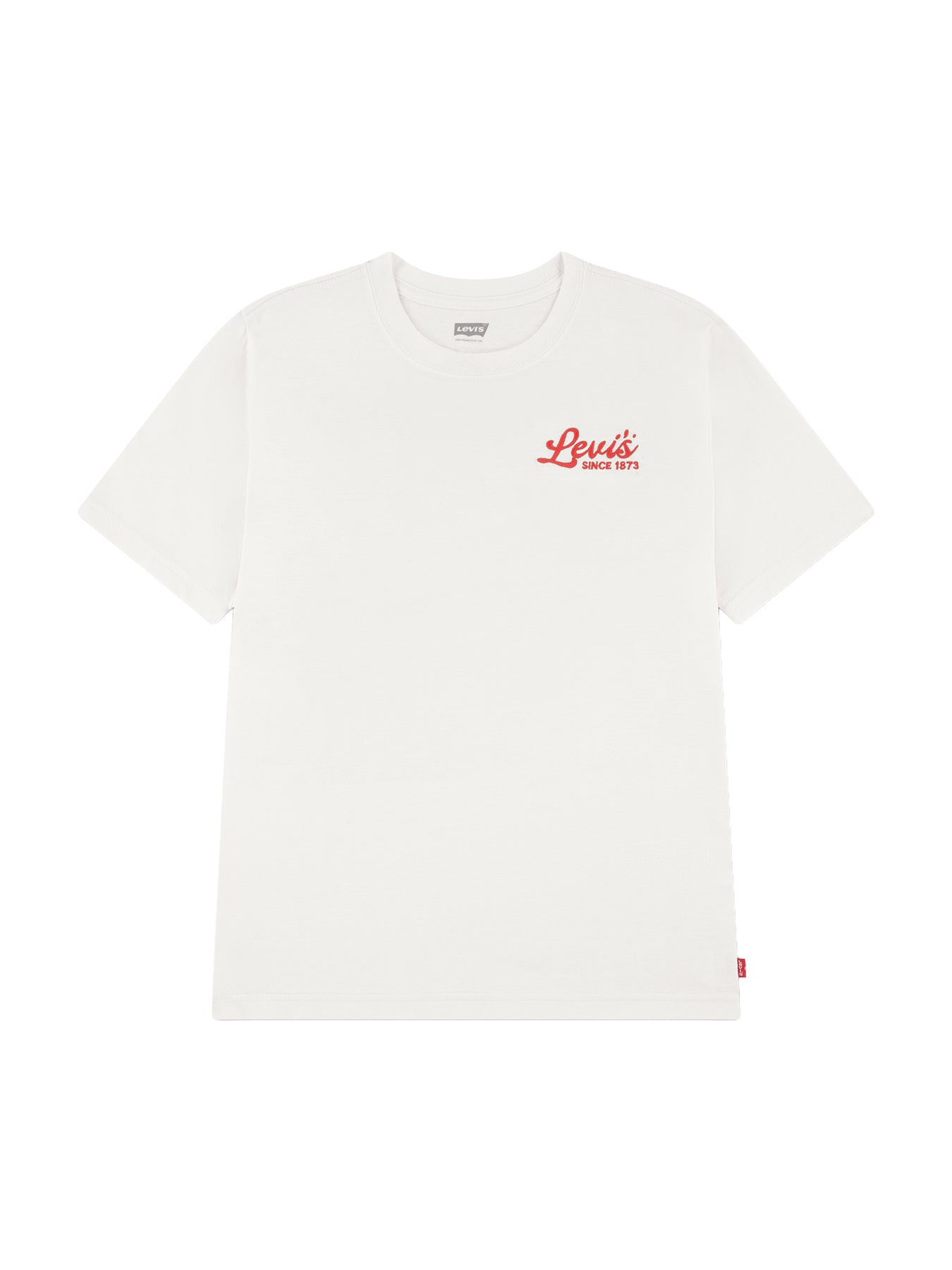 Boys Pizza Loving Bear T-Shirt Cream