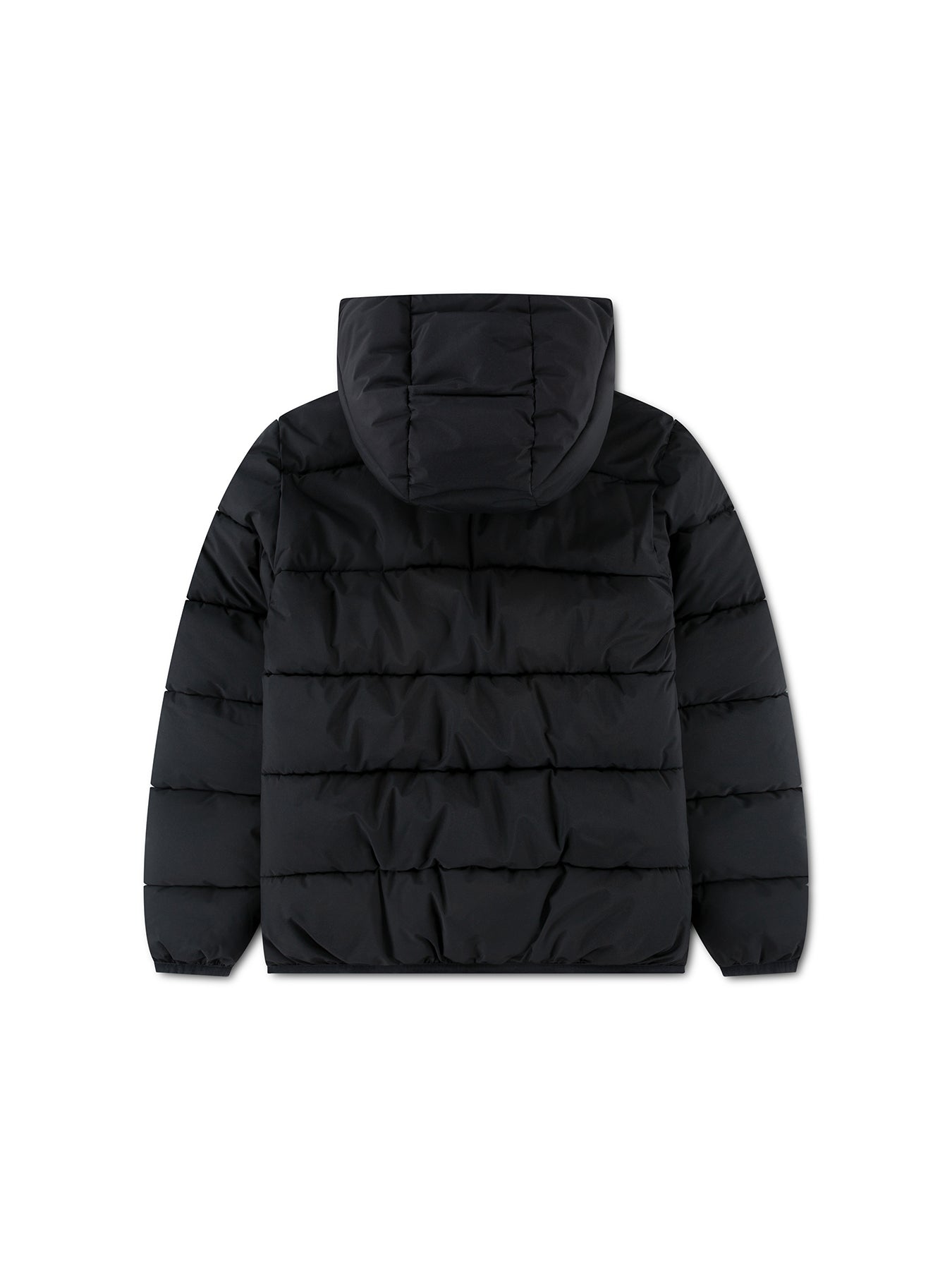 Boys Medium Weight Puffer Jacket Black