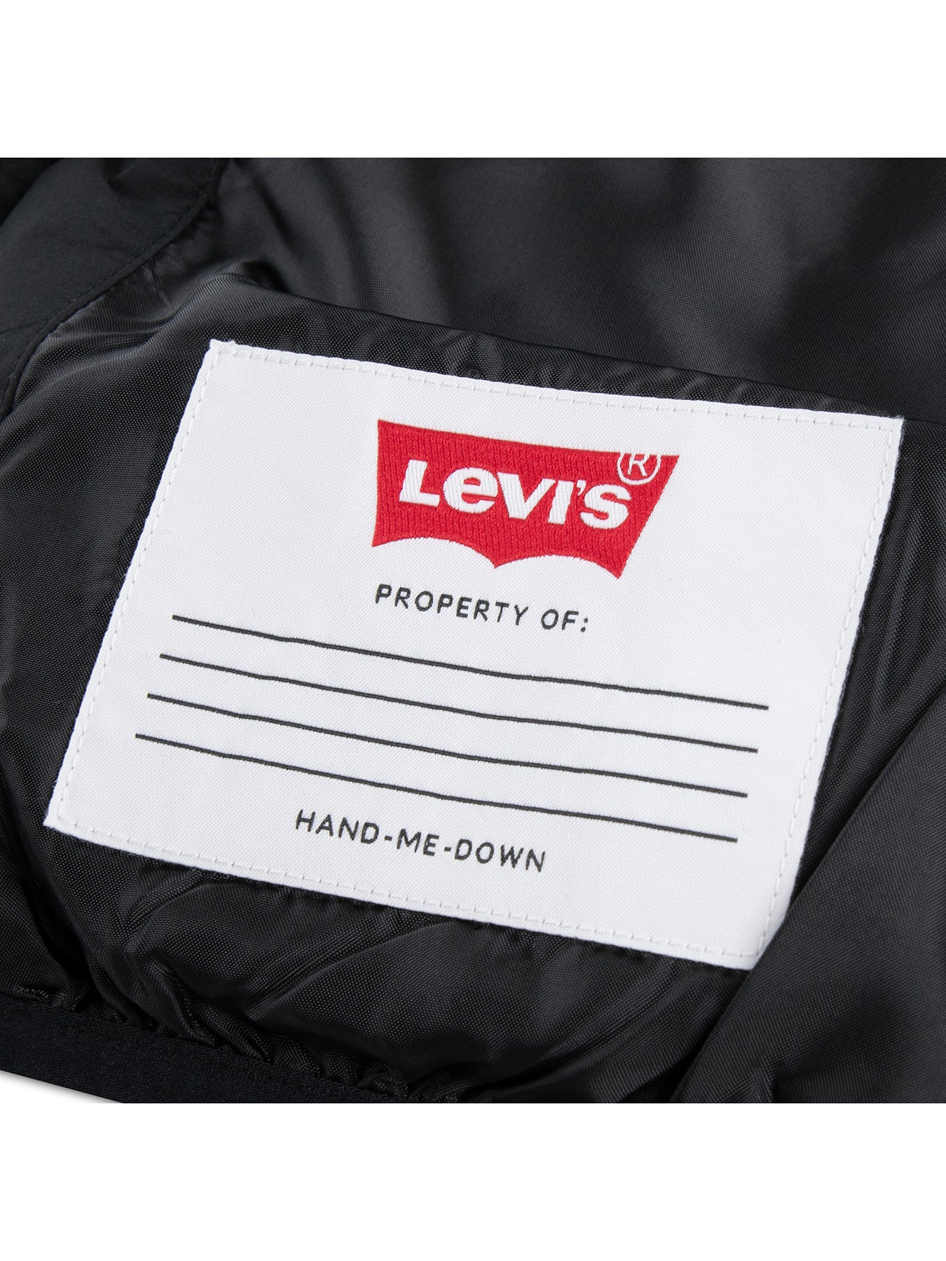 Boys Medium Weight Puffer Jacket Black