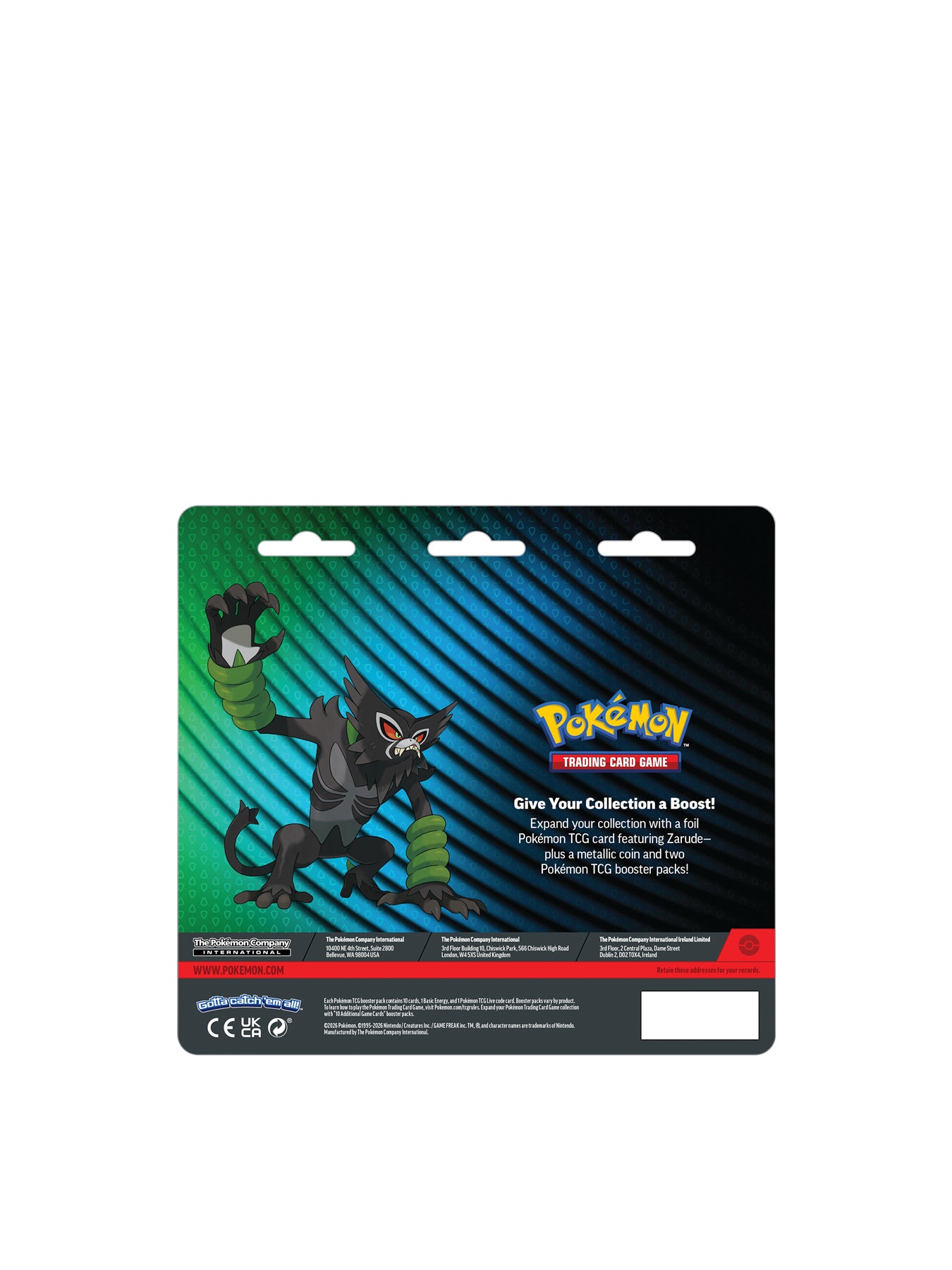 Pokémon TCG Mega Evolution 2-Pack Blister Zarude