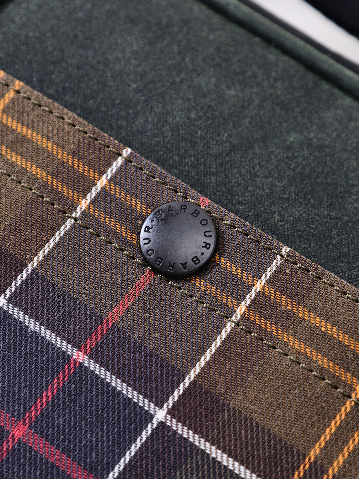 Waxed Cotton Field Laptop Crossbody Bag