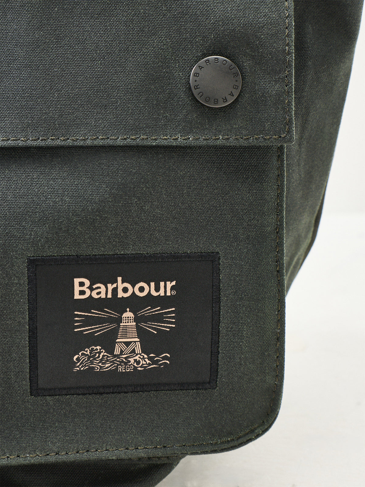 Field Waxed Cotton Carry-All Tote Bag