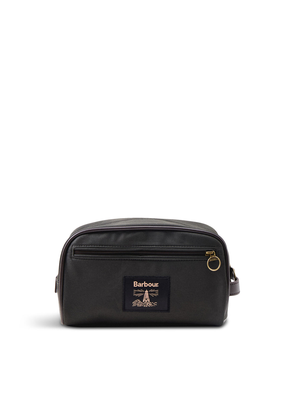 Waxed Cotton Wash Bag