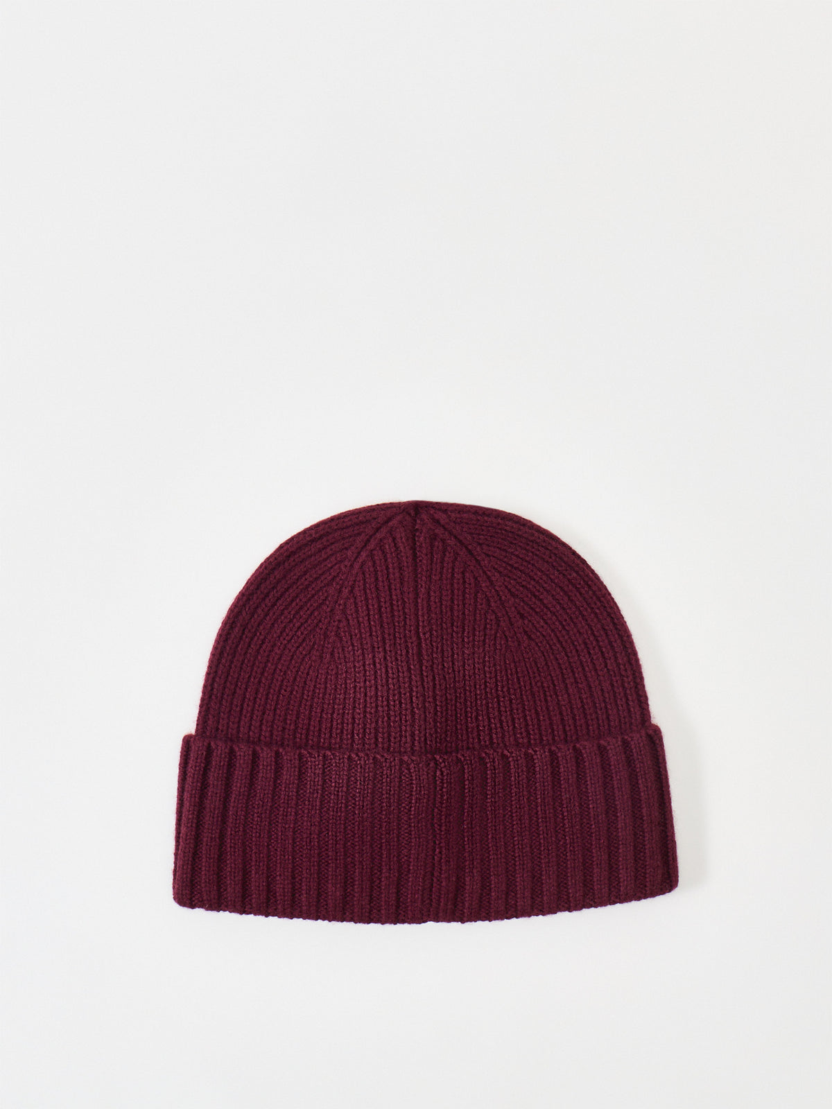 Wool & Cashmere Danforth Beanie - Wine
