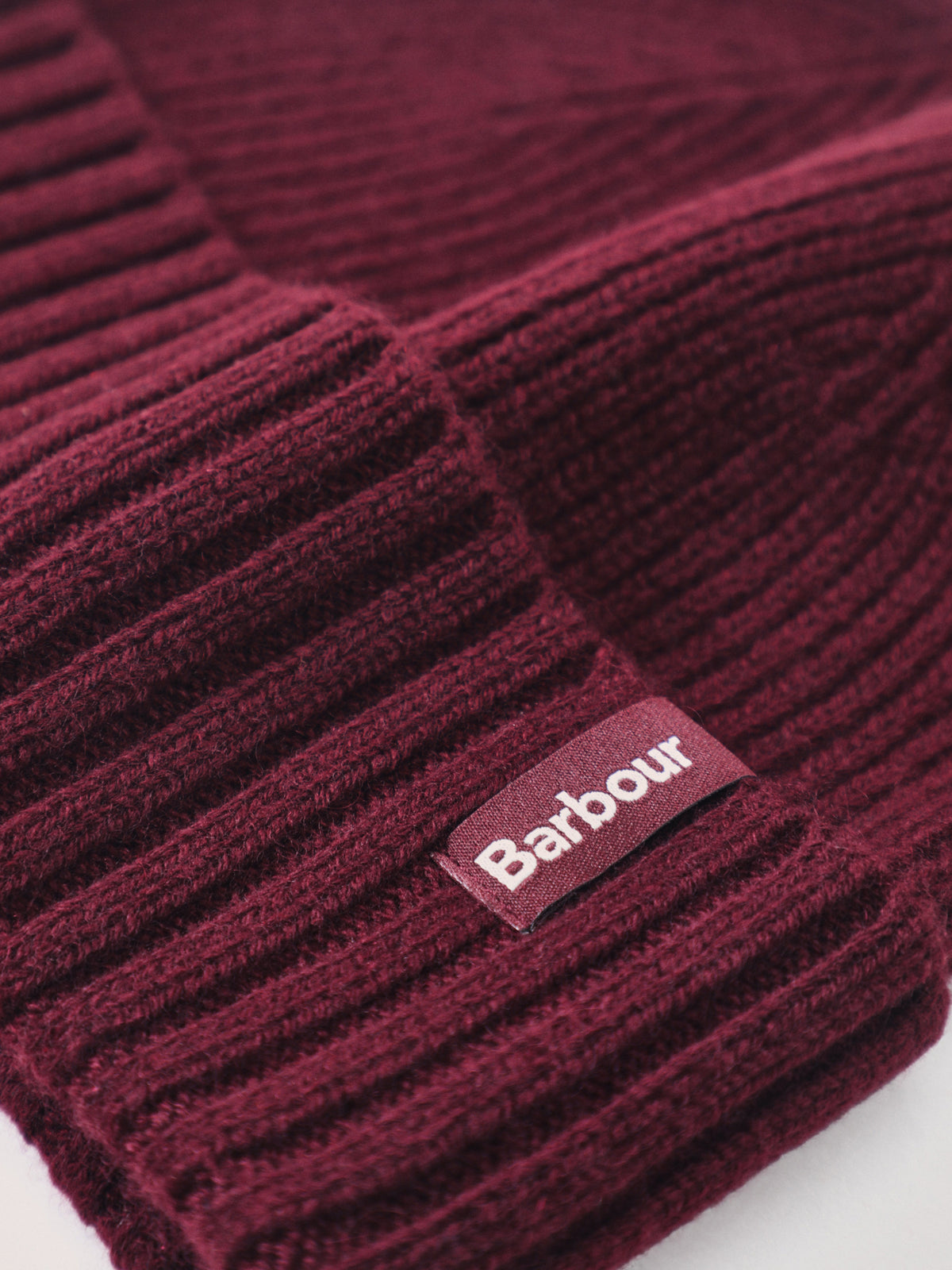 Wool & Cashmere Danforth Beanie - Wine