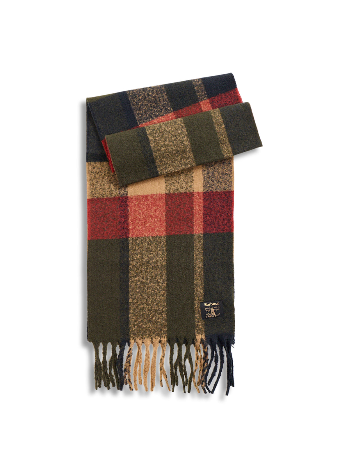 Westerdale Scarf - Sage / Sandstone